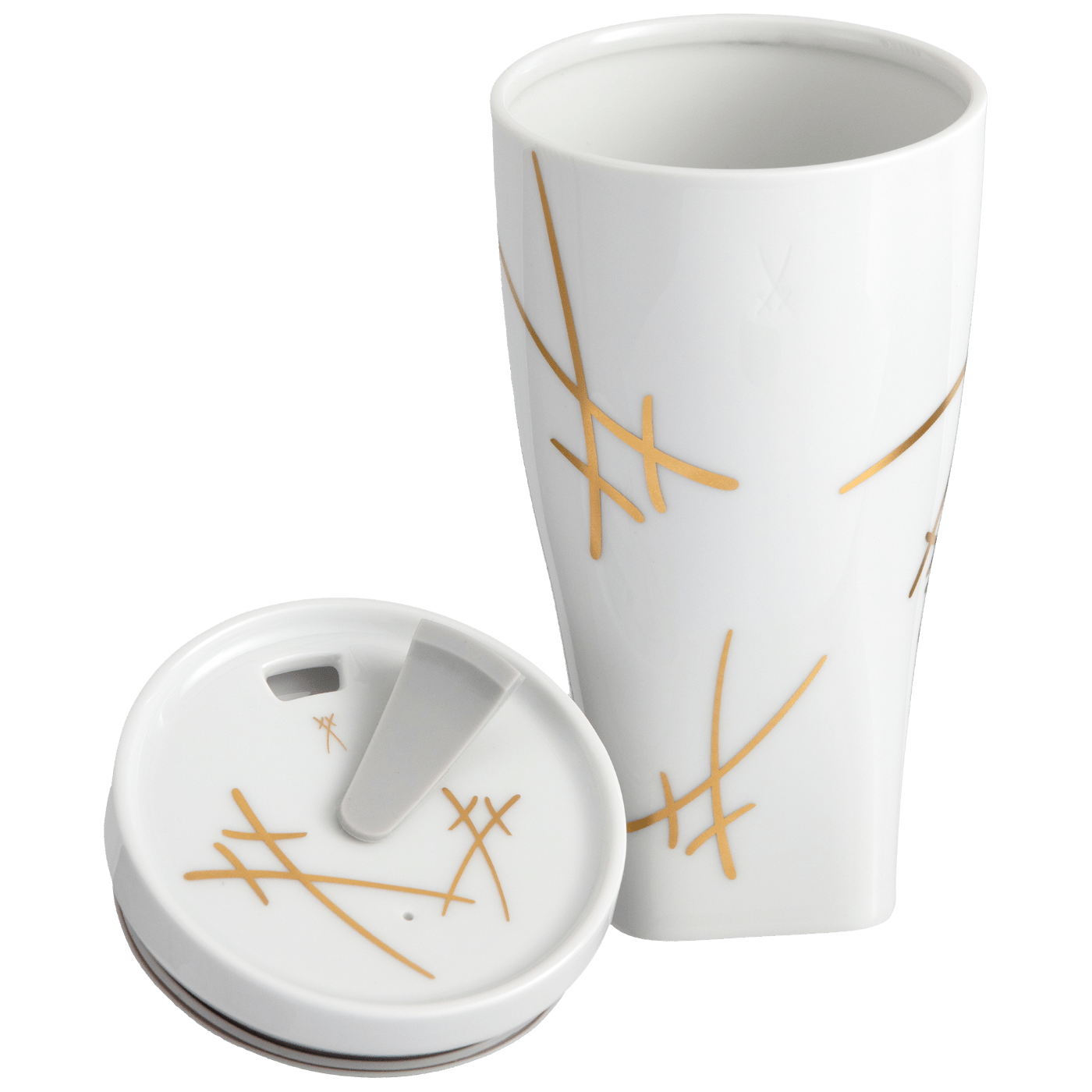 Coffee to go Becher Swords, H 17 cm | Meissen Coffee to go Collection - Nova 77a042 - 46m02 - Meissen Weimar