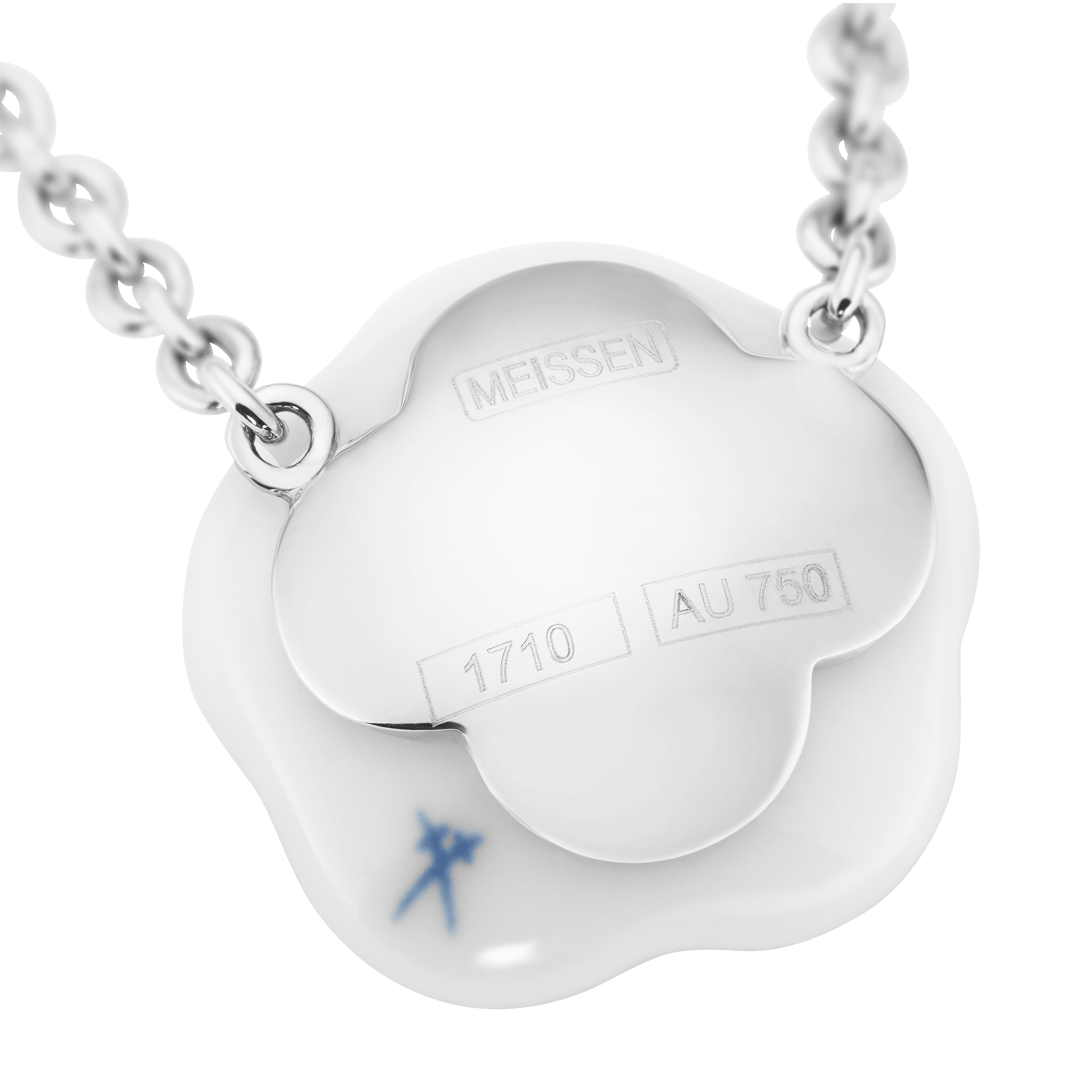 Collier Royal Blossom Basic Saphir, 45 cm | Meissen Royal Blossom Collection mpj20bl217c45 - Meissen Weimar