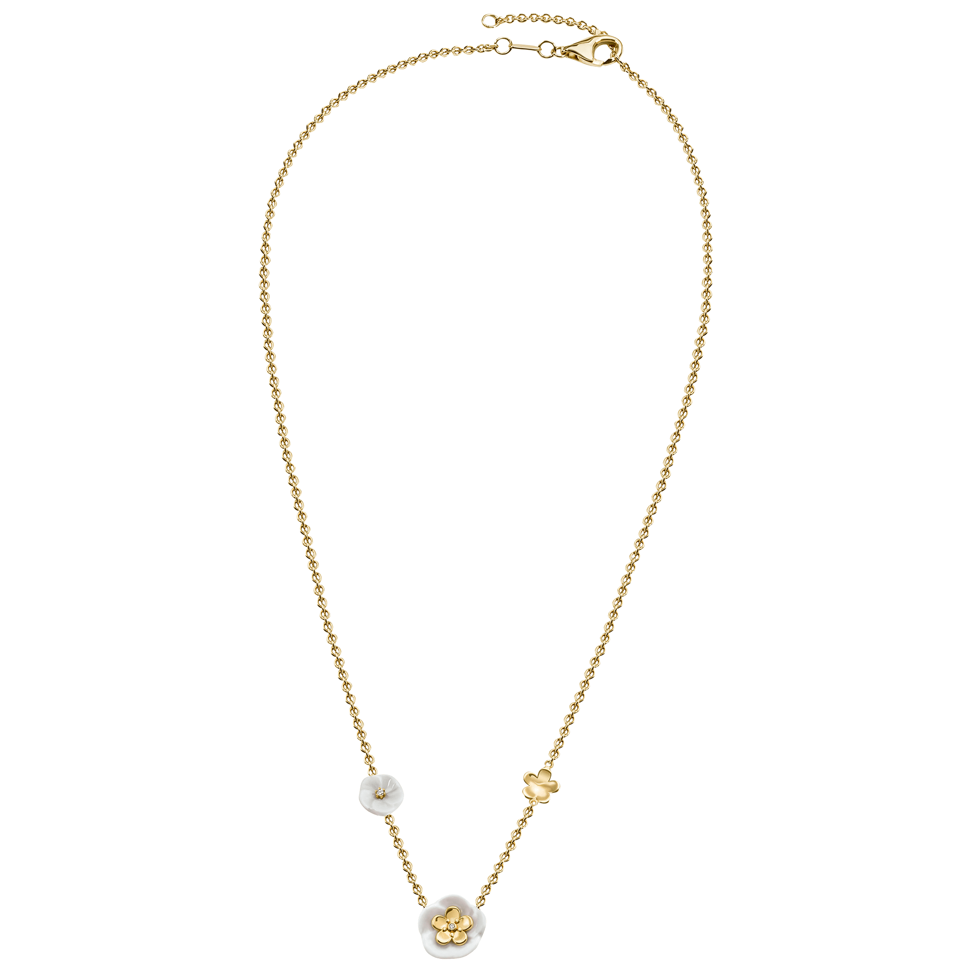 Collier Royal Blossom Bouquet, 45 cm | Meissen Royal Blossom Collection mpj20bl359c45 - Meissen Weimar