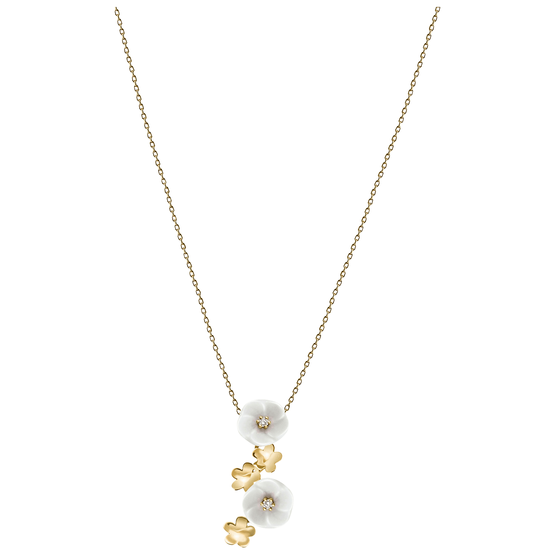 Collier Royal Blossom Bouquet, 45 cm | Meissen Royal Blossom Collection mpj20bl386c45 - Meissen Weimar