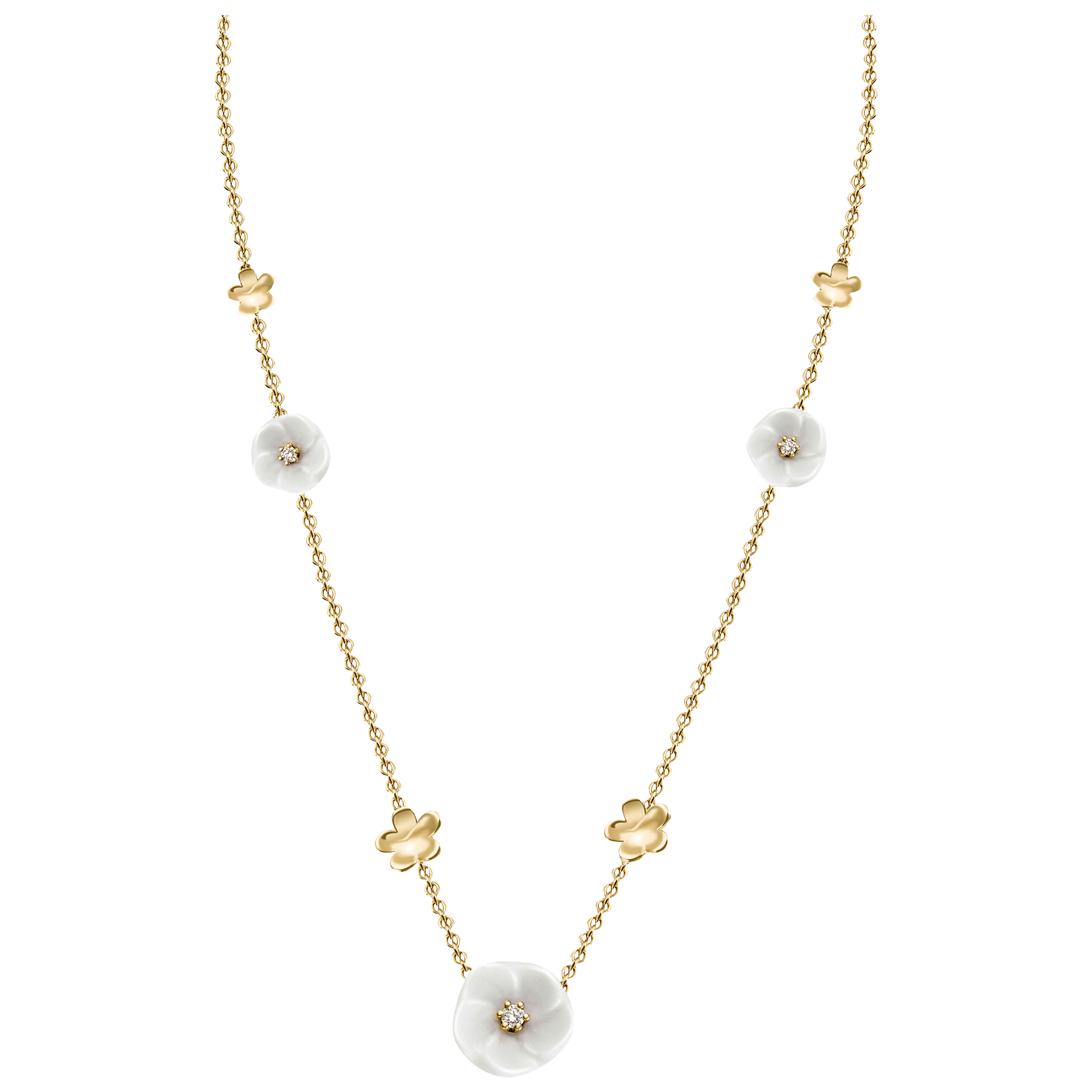 Collier Royal Blossom Bouquet, 45 cm | Meissen Royal Blossom Collection mpj20bl396c45 - Meissen Weimar