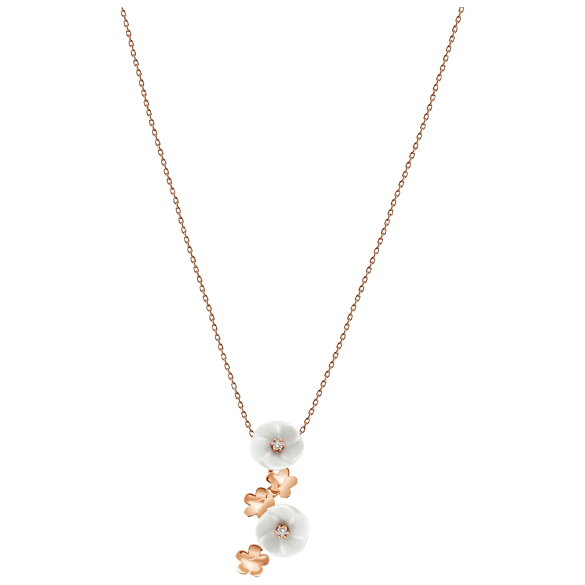 Collier, Royal Blossom Bouquet, 45 cm | Meissen Royal Blossom Collection mpj20bl186c45 - Meissen Weimar