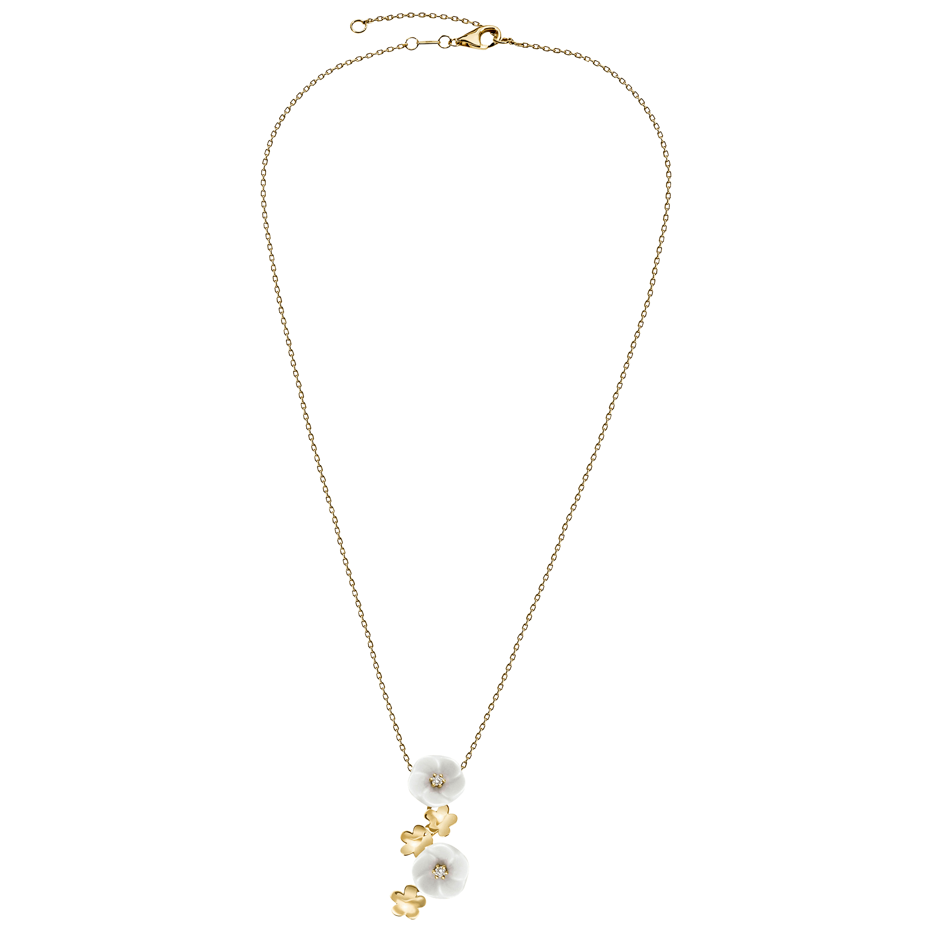 Collier Royal Blossom Bouquet, 45 cm | Meissen Royal Blossom Collection mpj20bl386c45 - Meissen Weimar