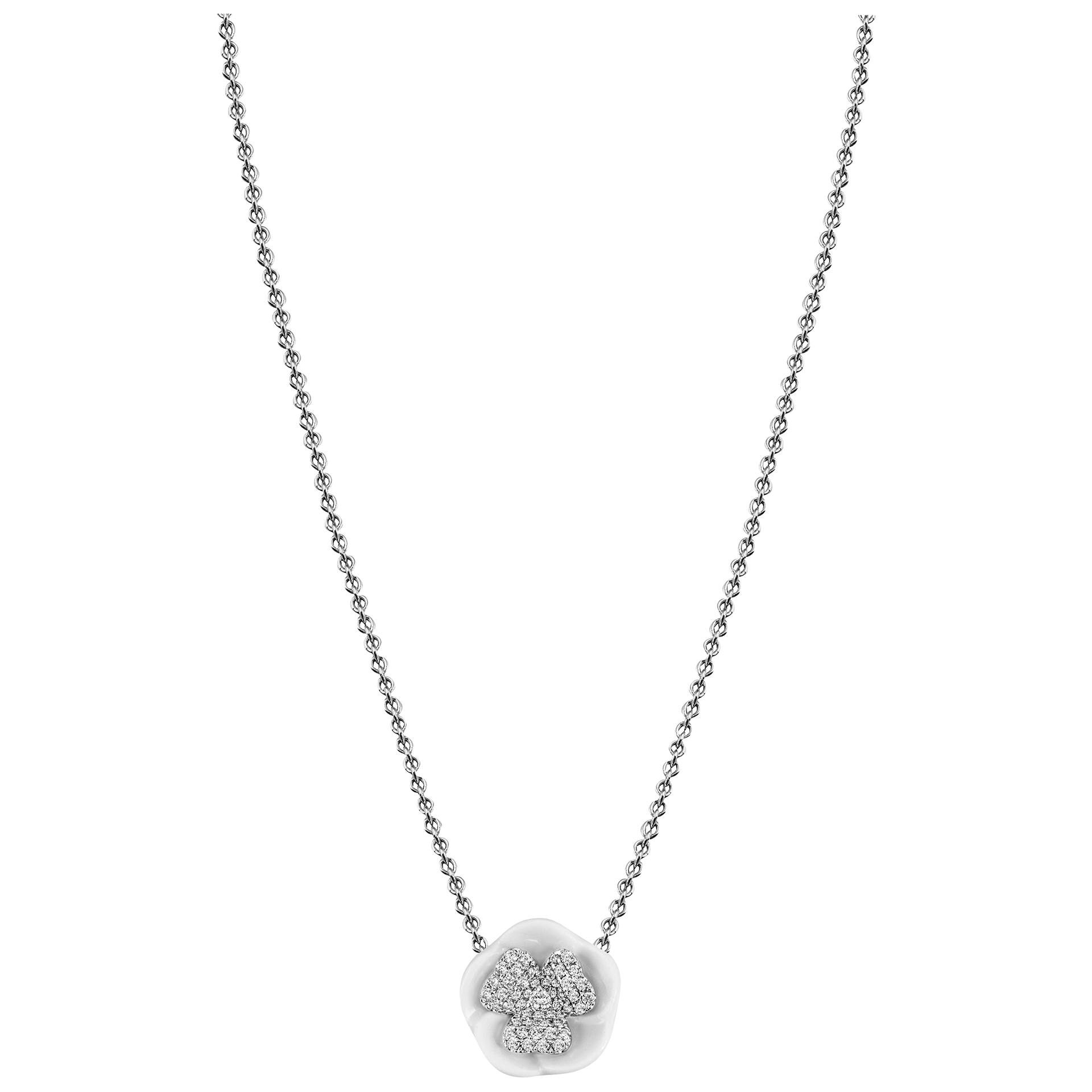 Collier Royal Blossom Pavé, 45 cm | Meissen Royal Blossom Collection mpj20bl233c45 - Meissen Weimar