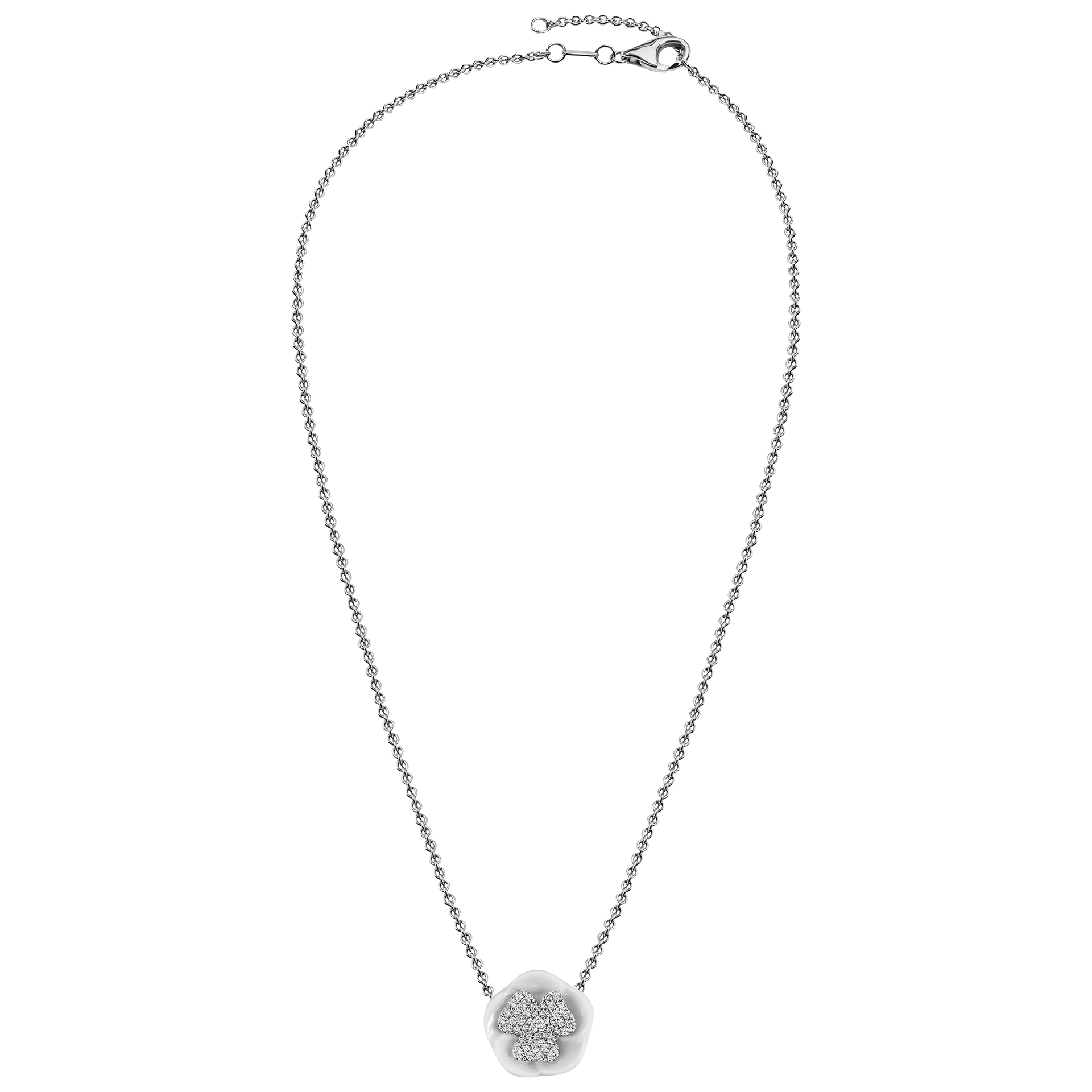 Collier Royal Blossom Pavé, 45 cm | Meissen Royal Blossom Collection mpj20bl233c45 - Meissen Weimar