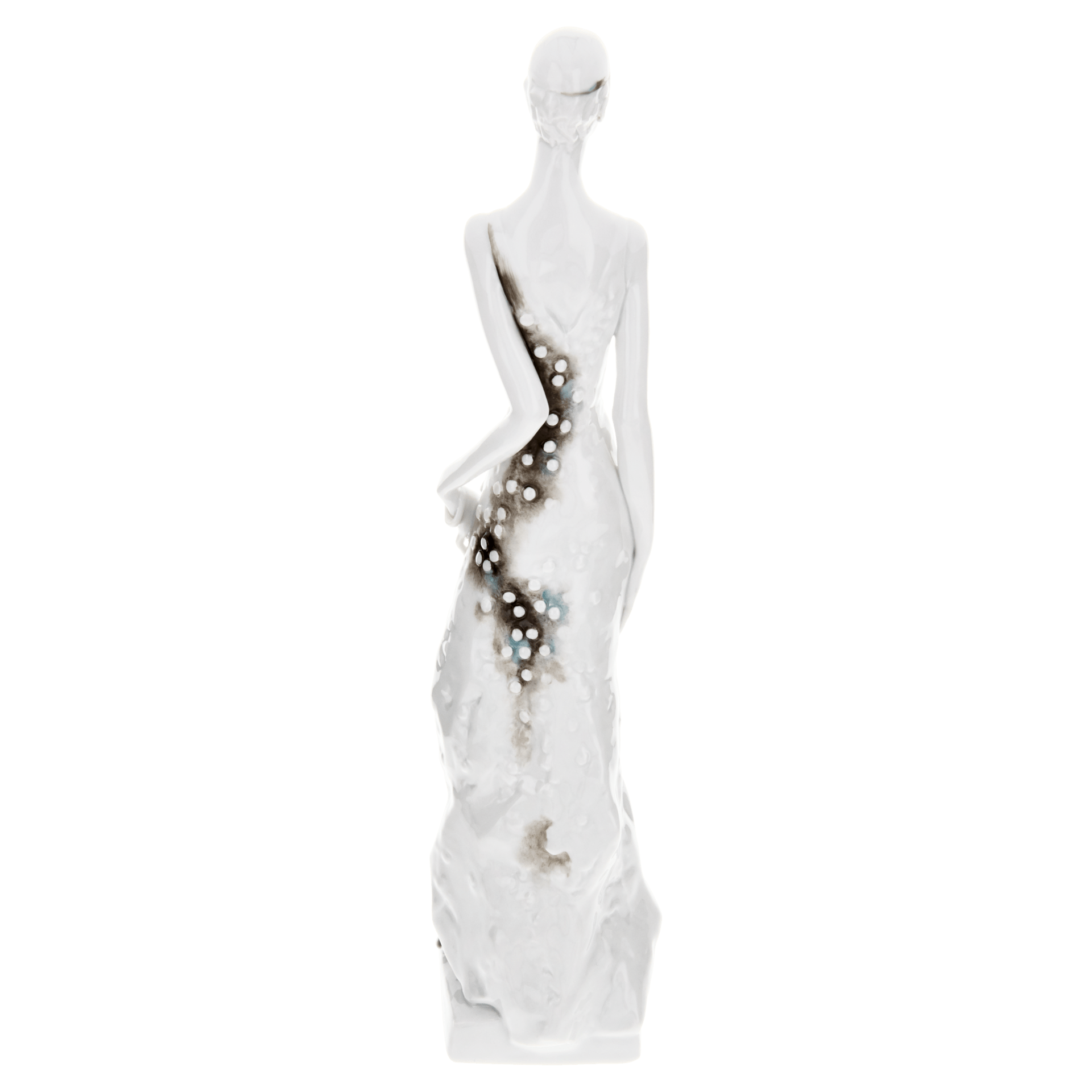 Das Kleid, Bunt staffiert, H 27 cm | Meissen Einzelplastik 900100 - 73497 - Meissen Weimar