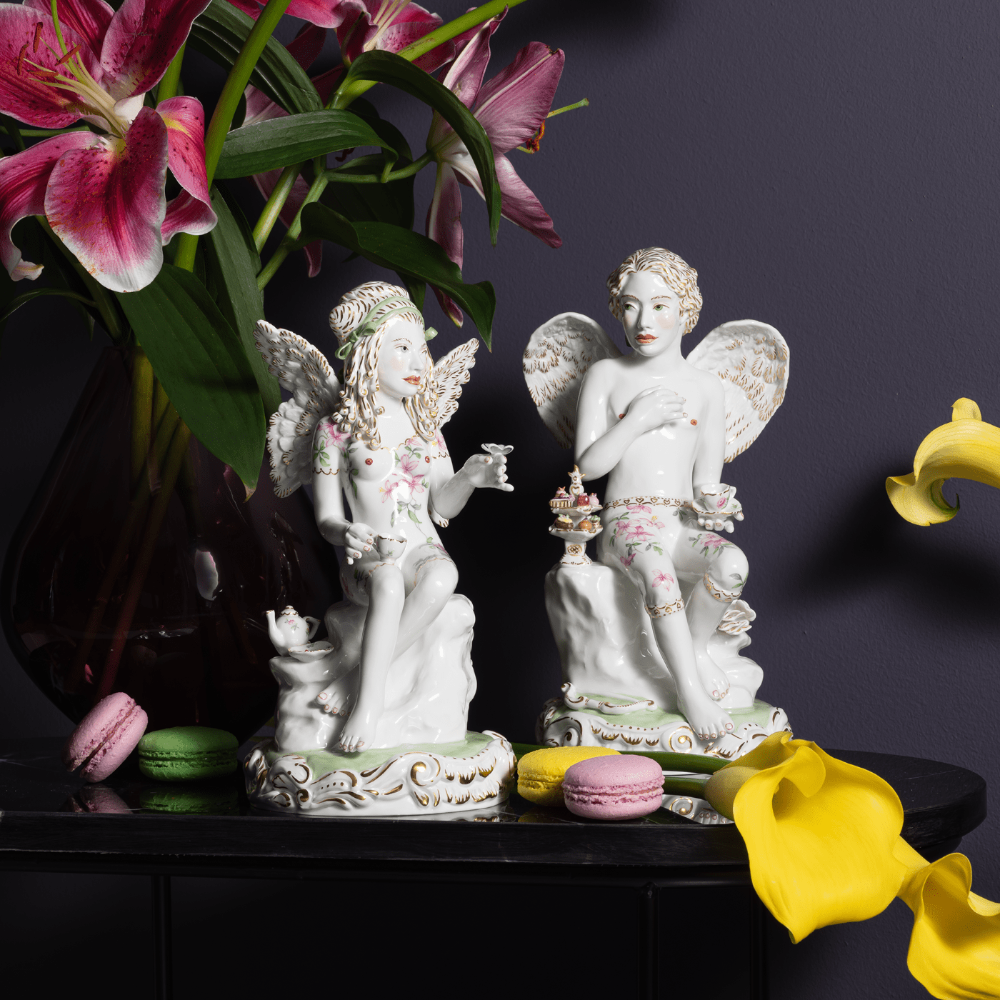 Designer - Skulptur Psyche Höhe 24,5 cm | Meissen Figuren Individuell 65c028 - 73714 - Meissen Weimar