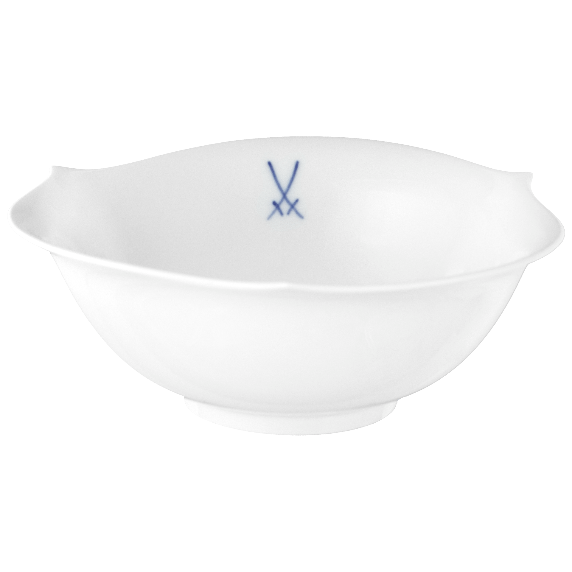 Dessertschale, Markenzeichen Meissen, kobaltblau, Ø 14,3 cm | Meissen Wellenspiel pur 825001 - 28411 - Meissen Weimar