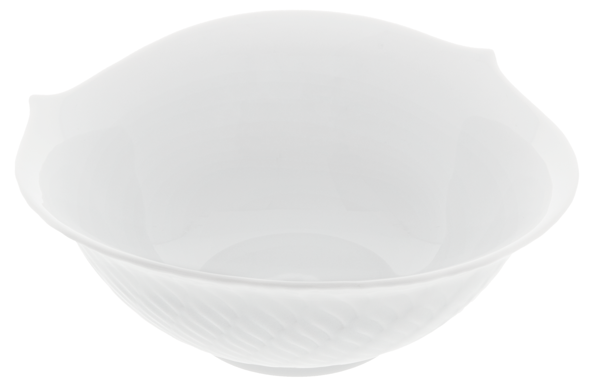 Dessertschale, Weiß, Ø 14,5 cm | Meissen Wellenspiel Relief 000001 - 29411 - Meissen Weimar