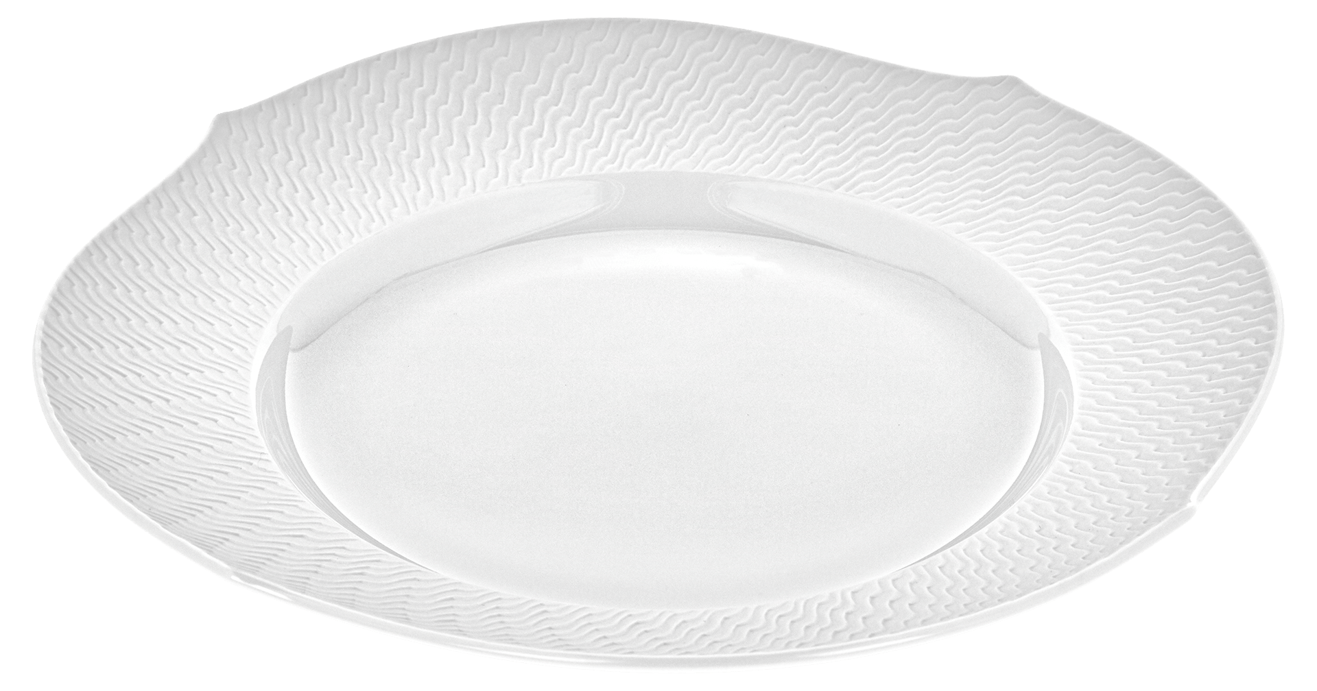 Dessertteller Biskuit Ø 22,5 cm | Meissen Wellenspiel Relief 860101 - 29472 - Meissen Weimar