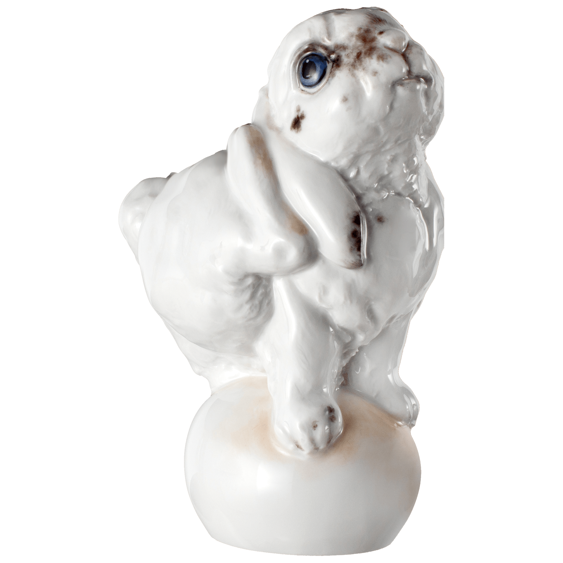 Donna, Bunt staffiert, leicht, H 12 cm | Meissen Figuren - Edition Hasen 900600 - 83613 - Meissen Weimar