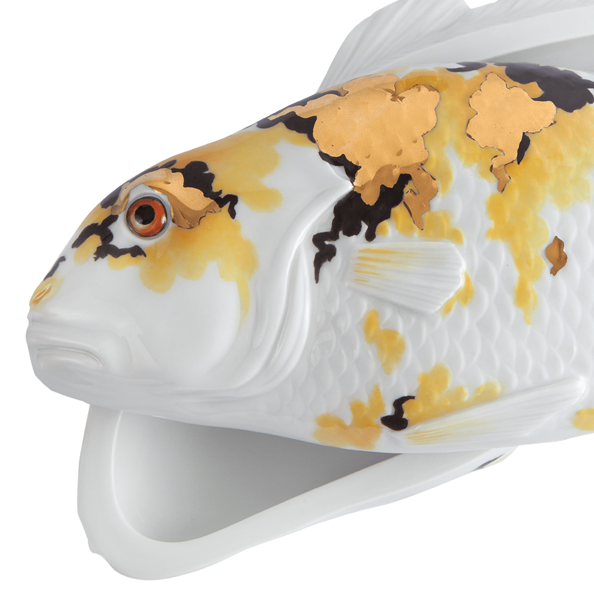 Dose Koi, L 23,5 cm | Meissen Studio Animal 900374 - 52089 - Meissen Weimar