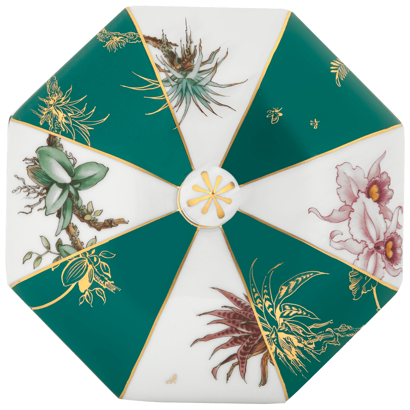 Dose Kolibri und Orchideen, Ø 12 cm, limitiert | Meissen Limitierte Meisterwerke 603174 - 52722 - Meissen Weimar