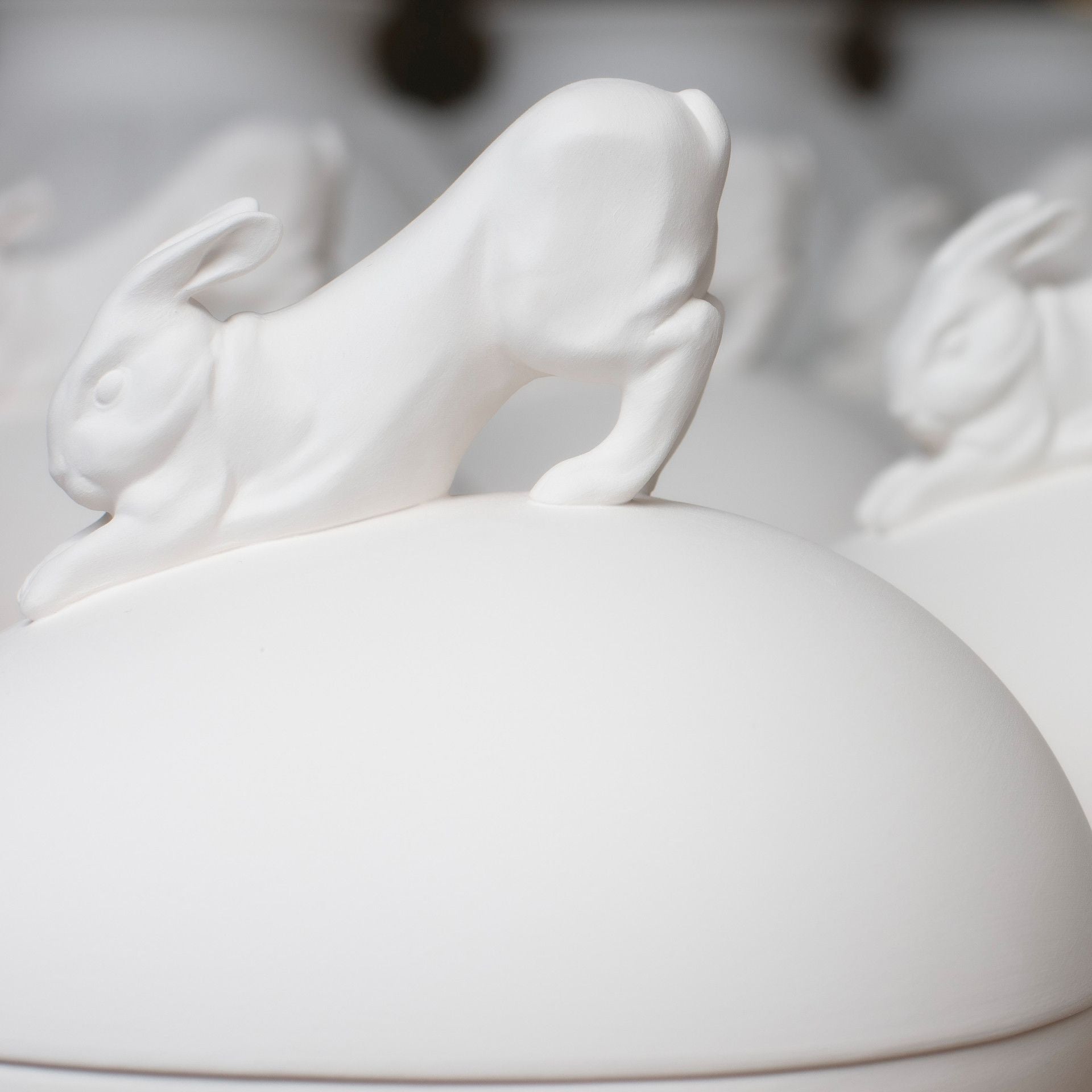 Dose mit Hase, klein | Meissen Porzellan 900184 - 52893 - Meissen Weimar