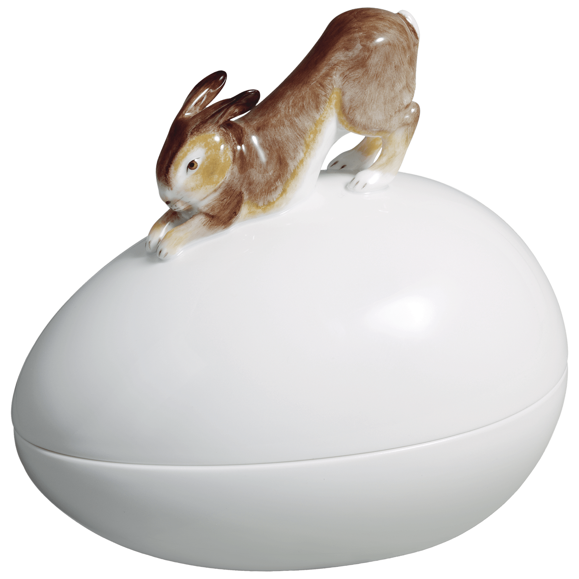 Dose mit Hase, klein | Meissen Porzellan 900184 - 52893 - Meissen Weimar