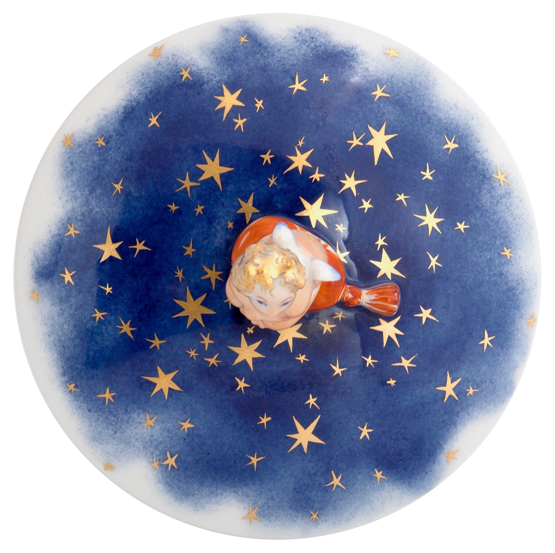Dose, Nachthimmel, H 17,5 cm | Meissen Limitierte Meisterwerke 71a174 - 52112 - Meissen Weimar