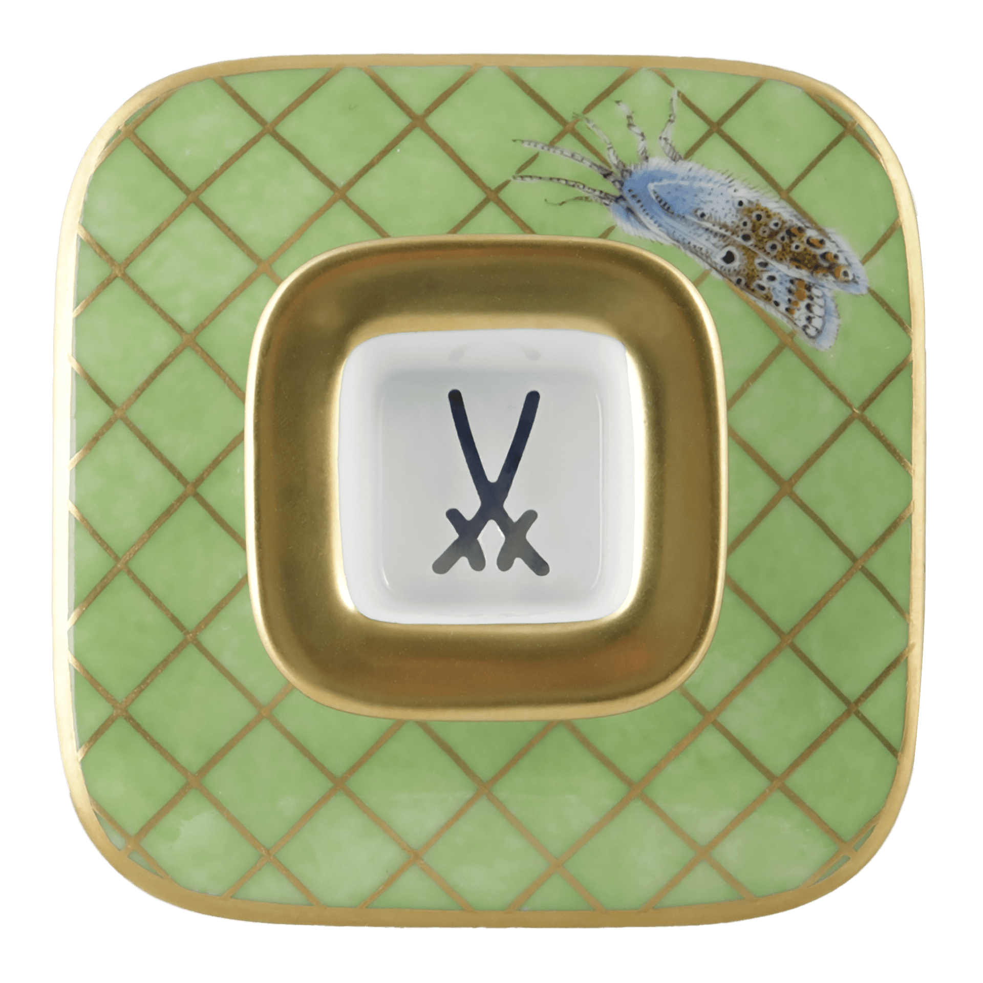 Dose Schmetterlinge auf Gräsern, Lim. 50, H 11 cm | Meissen Limited Edition 20A374-52991 - Meissen Weimar