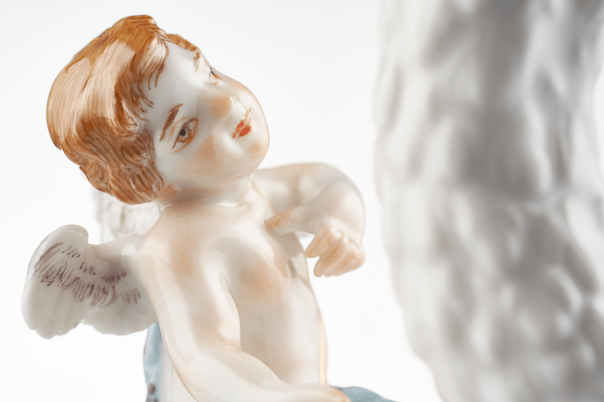 Dose Schwan mit Putto, Weiß, H 12 cm | Meissen Limitierte Meisterwerke 900384 - 77462 - Meissen Weimar
