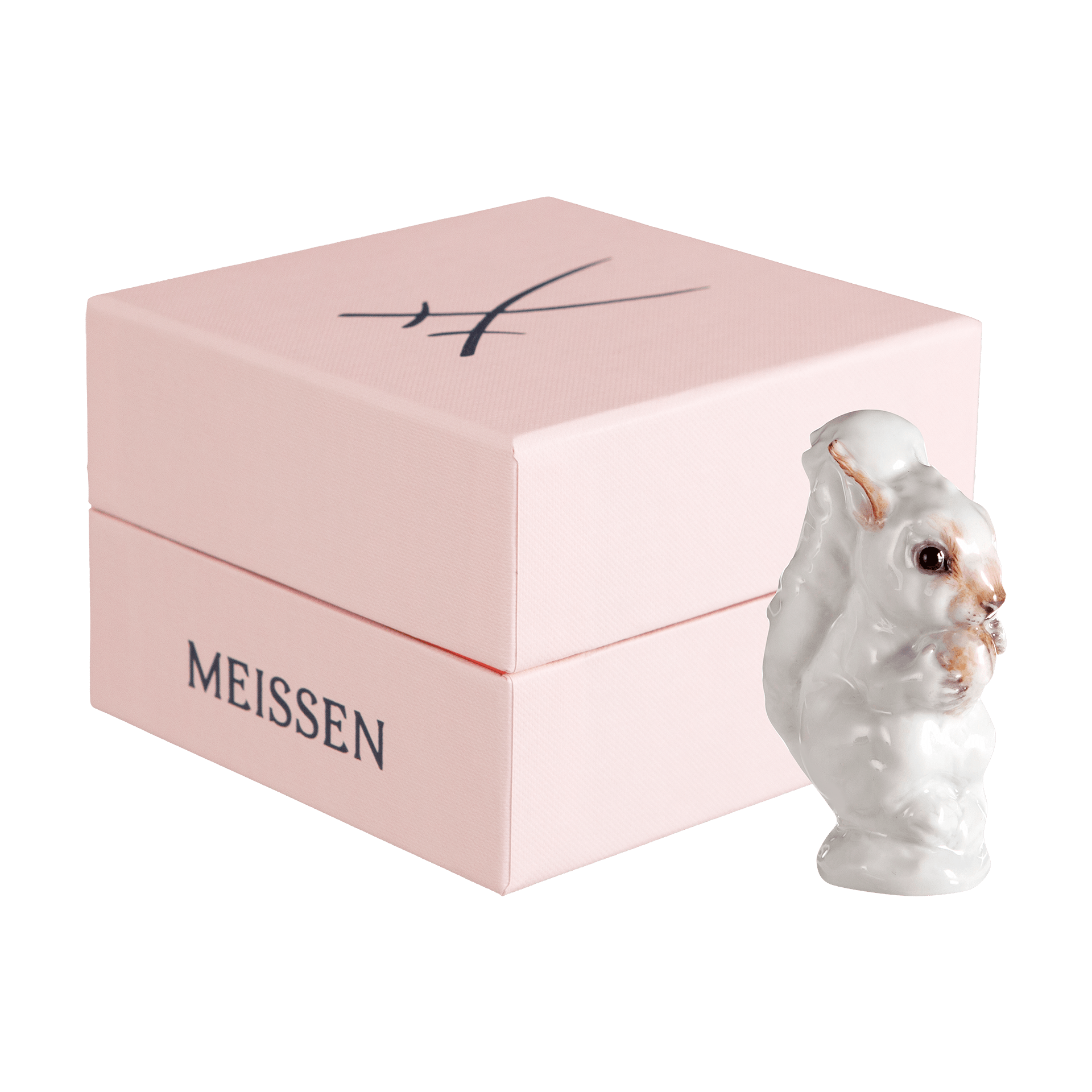 Eichhörnchen, Bunt staffiert, leicht, H 6 cm | Meissen Figuren - Edition Tierkinder 900600 - 78005 - Meissen Weimar