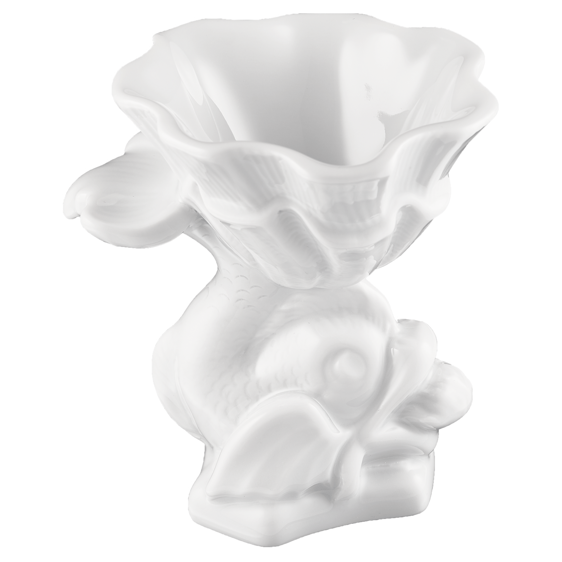 Eierbecher, weiß, H 7 cm | Meissen Schwanendessin 000001 - 05179 - Meissen Weimar