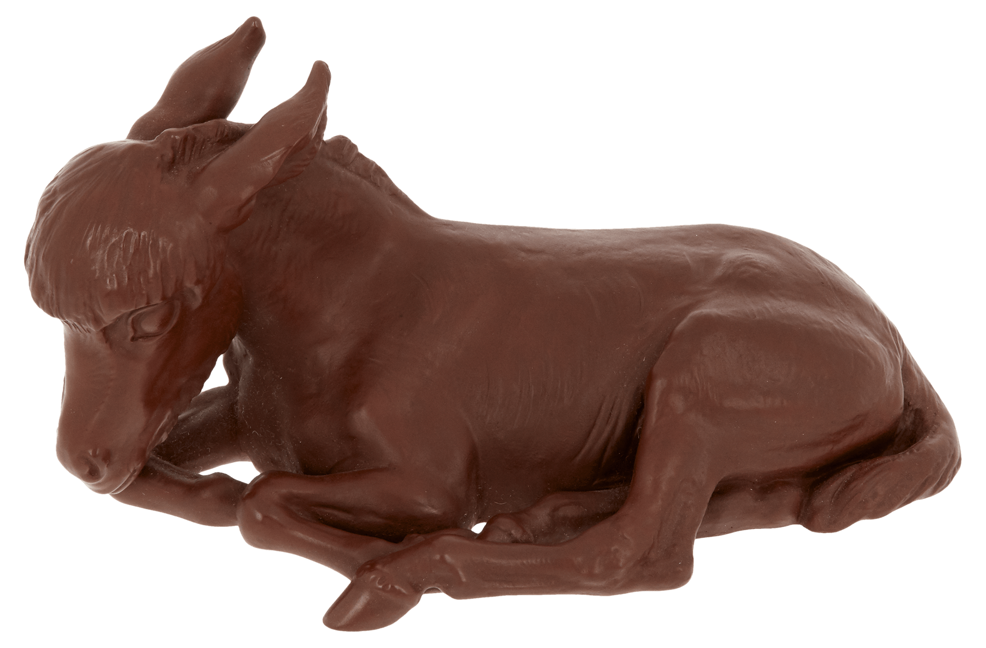 Einzelfigur Esel Böttgersteinzeug H 7,5 cm | Meissen Böttgersteinzeug 000002 - 86131 - Meissen Weimar