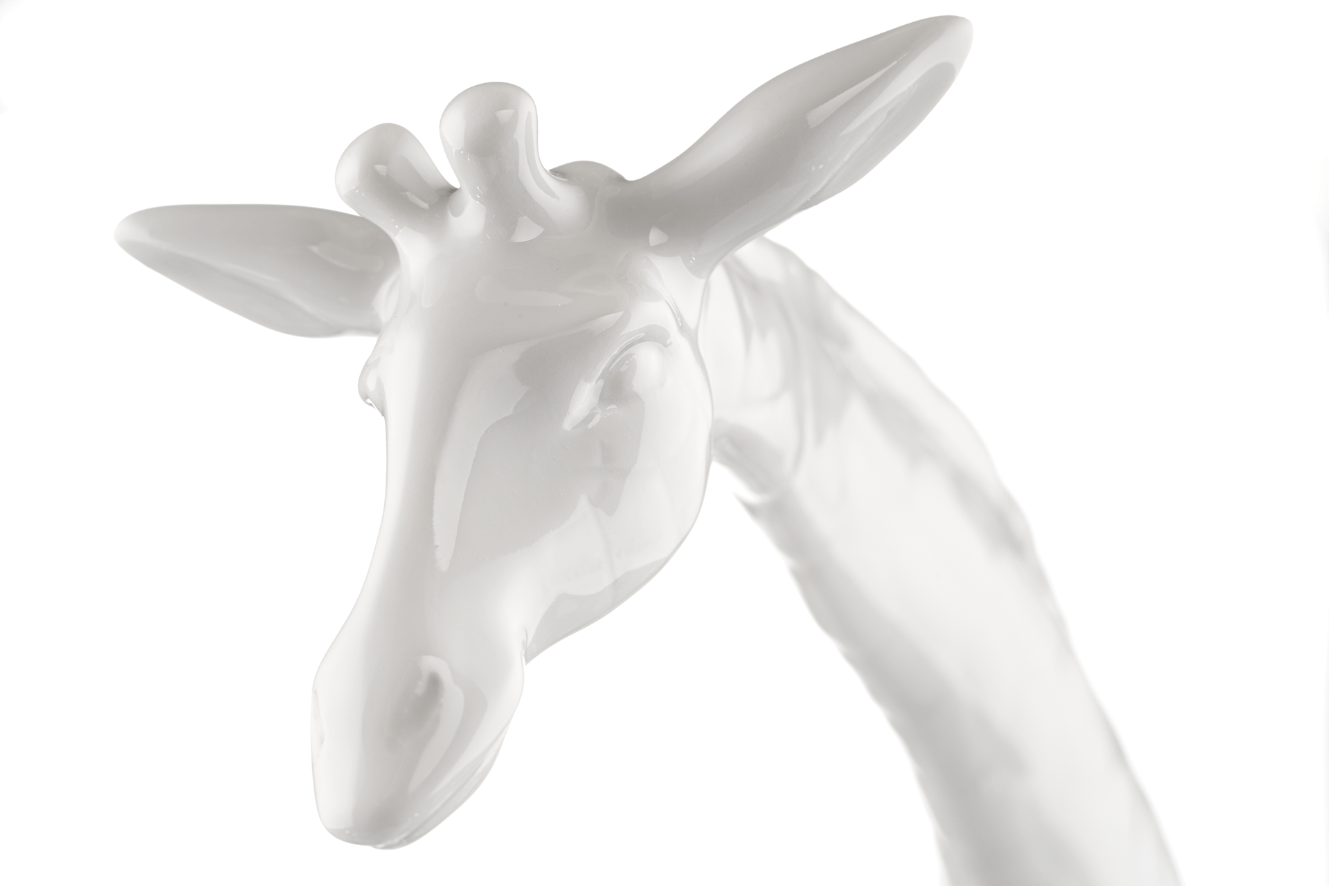 Einzelfigur Giraffe Weiß H 20 cm | Meissen Figuren Individuell 000001 - 78790 - Meissen Weimar