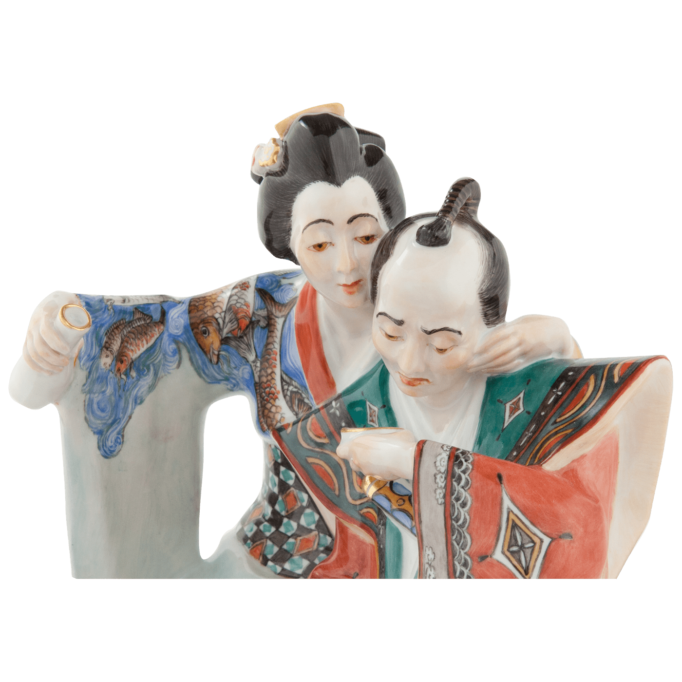 Einzelfigur Japaner im Teehaus, H 17 cm, limitiert | Meissen Limitierte Meisterwerke 900384 - 65675 - Meissen Weimar