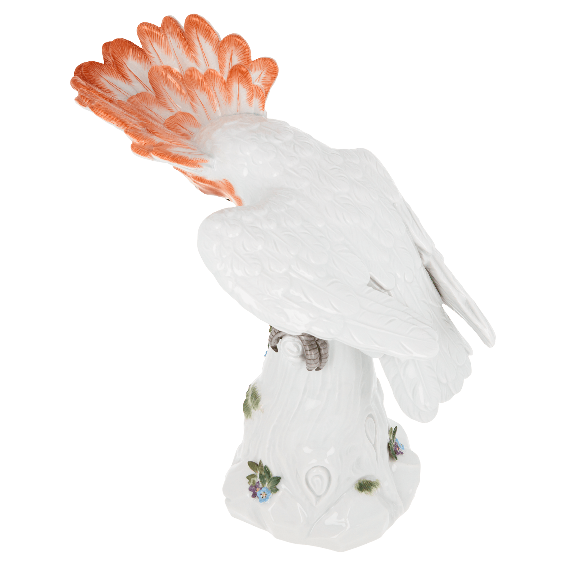 Einzelfigur Kakadu, Bunt staffiert, H 25 cm | Meissen Figuren Individuell 90c100-77034 - Meissen Weimar