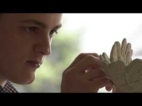 Einzelfigur Kakadu, handbemalt, H 25 cm | Meissen Atelier - Edition 65o012-77034 - Meissen Weimar