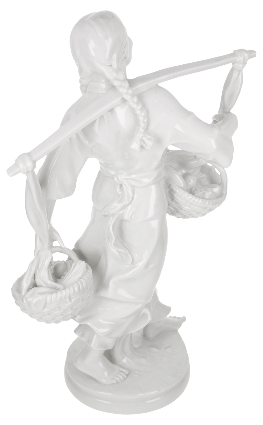 Einzelfigur Koreanerin Weiß H 30 cm | Meissen Figuren Individuell 000001 - 67078 - Meissen Weimar