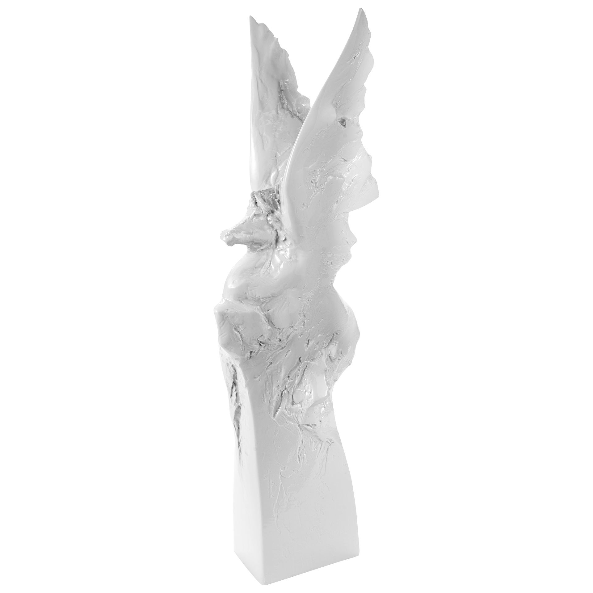 Einzelfigur Pegasos, Weiß, H 74 cm | Meissen Einzelplastik 000001 - 73939 - Meissen Weimar