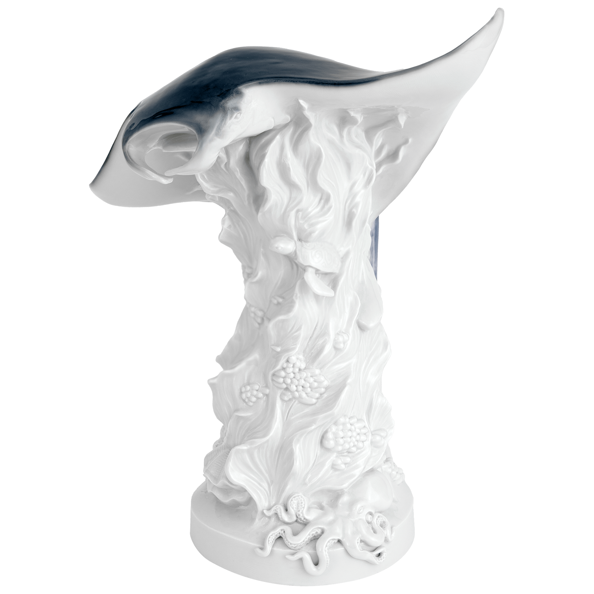 Einzelfigur Rochen H 28,5 cm | Meissen Figuren Individuell 937024-78060 - Meissen Weimar