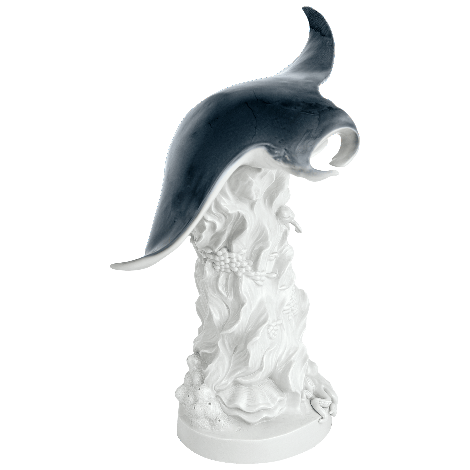 Einzelfigur Rochen H 28,5 cm | Meissen Figuren Individuell 937024-78060 - Meissen Weimar