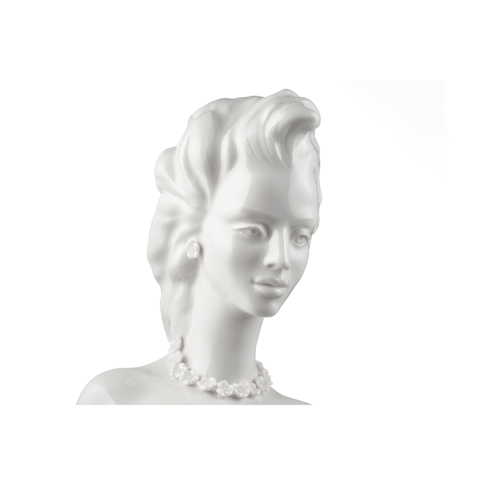 Einzelfigur Saxonia Weiß H 68 cm | Meissen Figuren Individuell 000001 - 73665 - Meissen Weimar