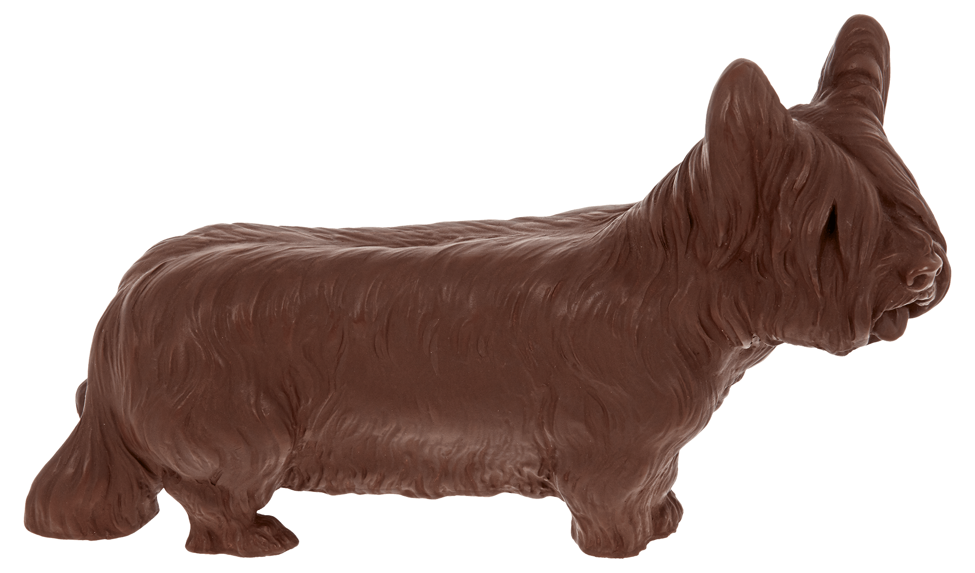 Einzelfigur Skyeterrier Böttgersteinzeug, H 13 cm | Accessoires Meissen Böttgersteinzeug 000002 - 86149 - Meissen Weimar