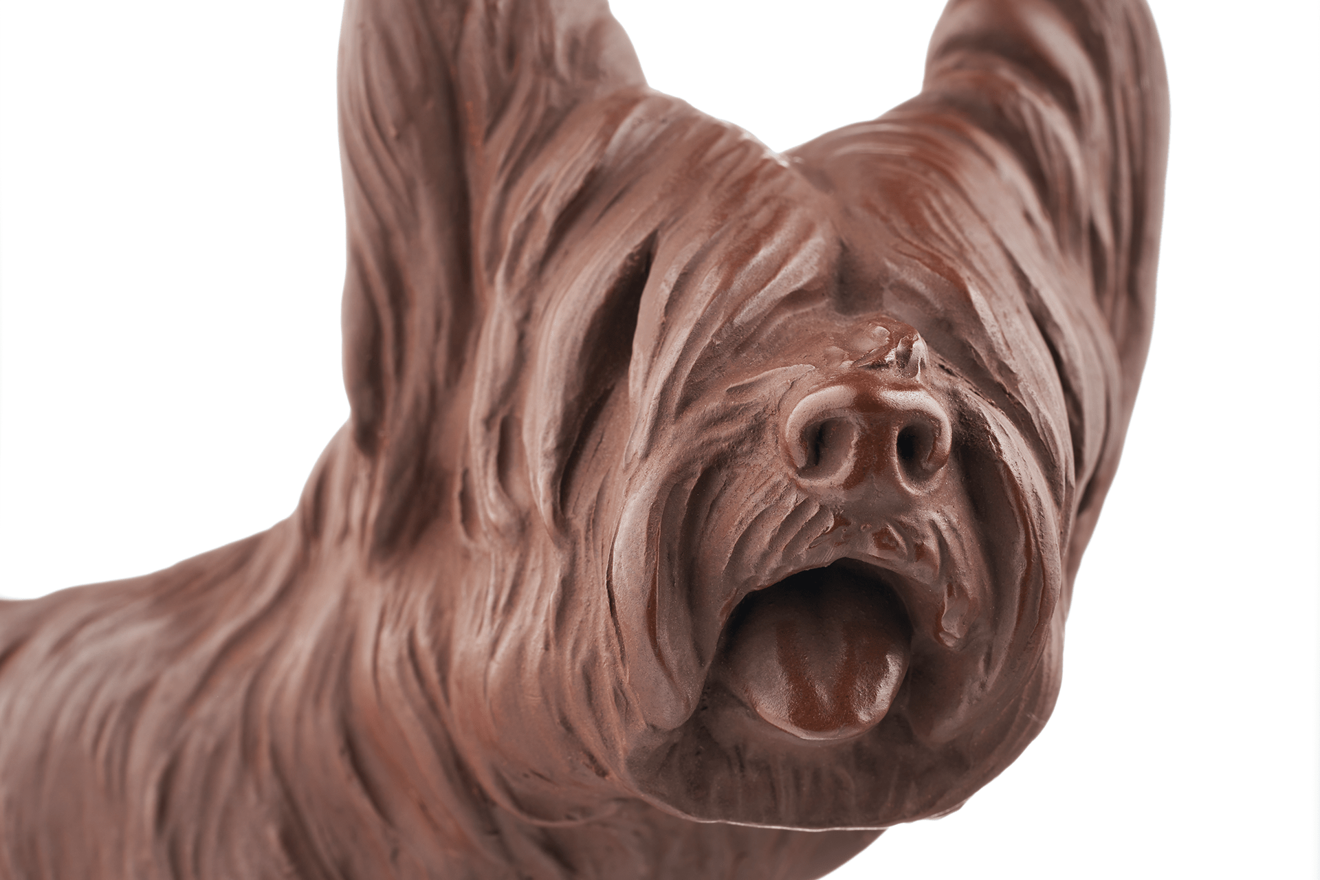 Einzelfigur Skyeterrier Böttgersteinzeug, H 13 cm | Accessoires Meissen Böttgersteinzeug 000002 - 86149 - Meissen Weimar