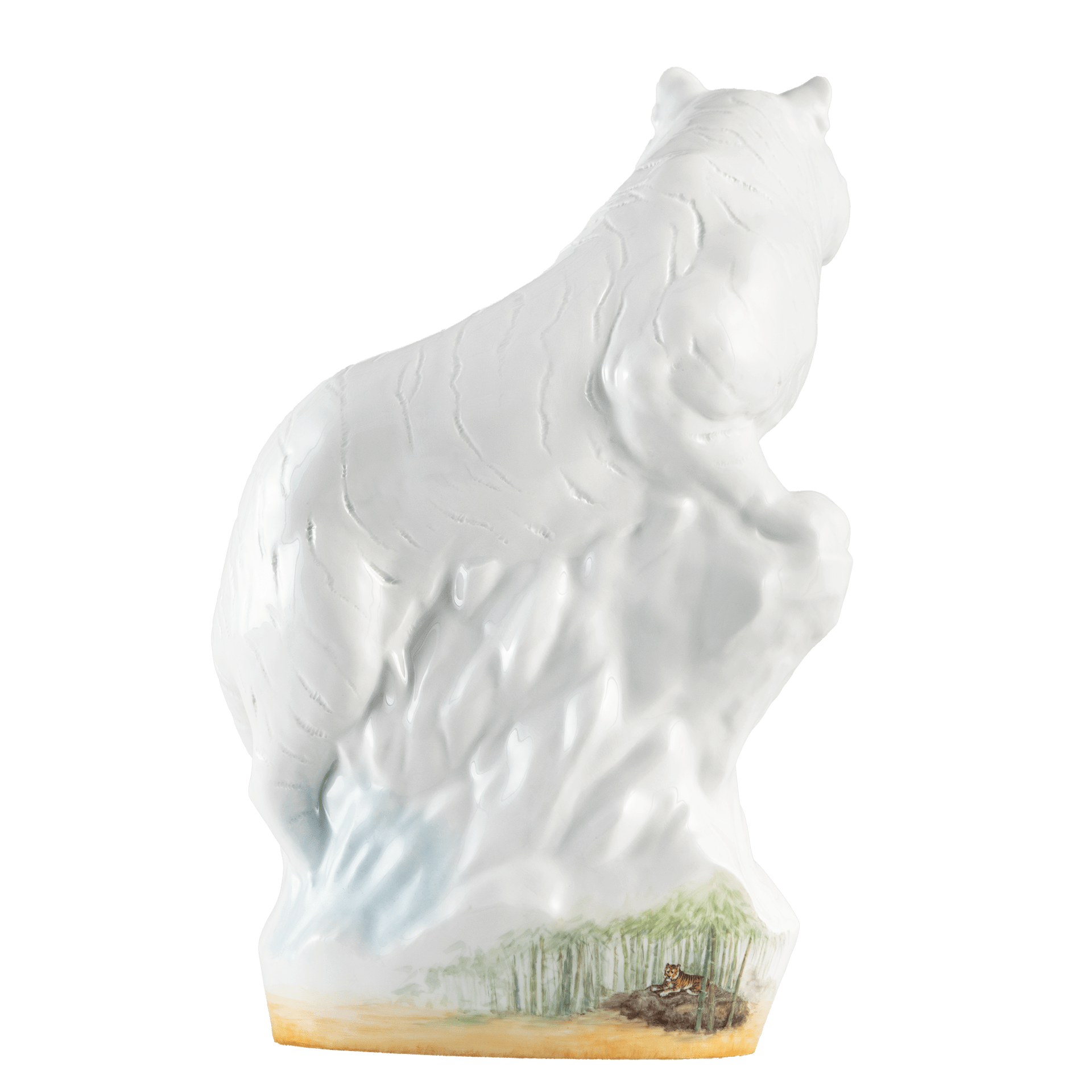 Einzelfigur Tiger, Savanne, H 33 cm | Meissen Figuren Individuell 90a446-78046 - Meissen Weimar