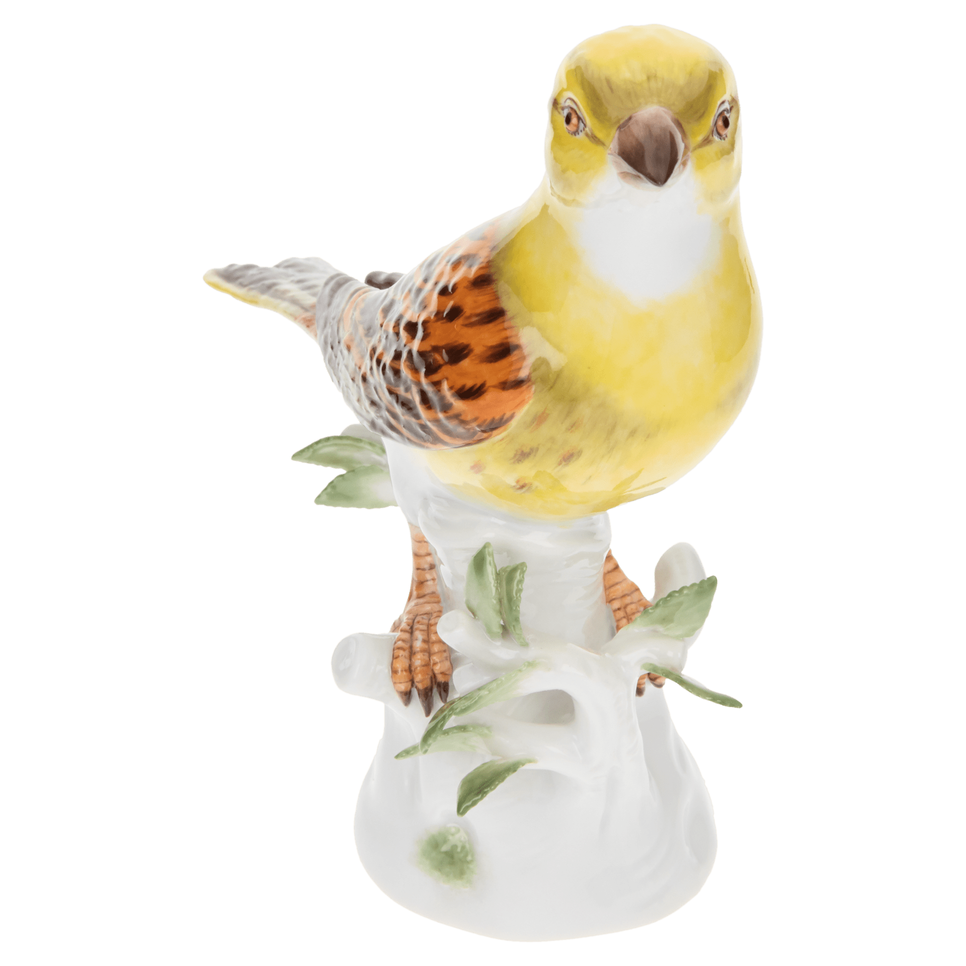Einzelfigur, Vogel Goldammer, H 14 cm | Meissen Figuren Individuell 900100-77049 - Meissen Weimar