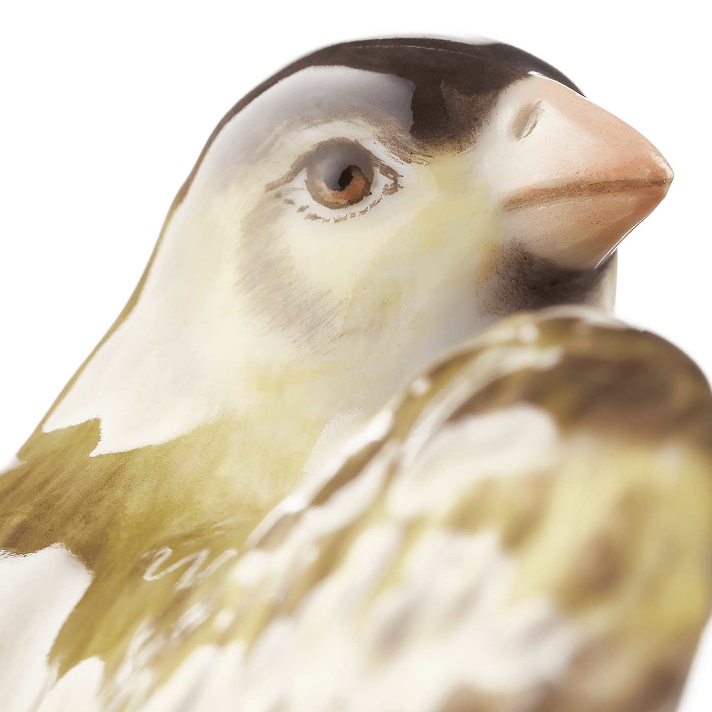 Einzelfigur Vogel Zeisig, Bunt staffiert, H 10 cm | Meissen Figuren Individuell 900100 - 77261 - Meissen Weimar
