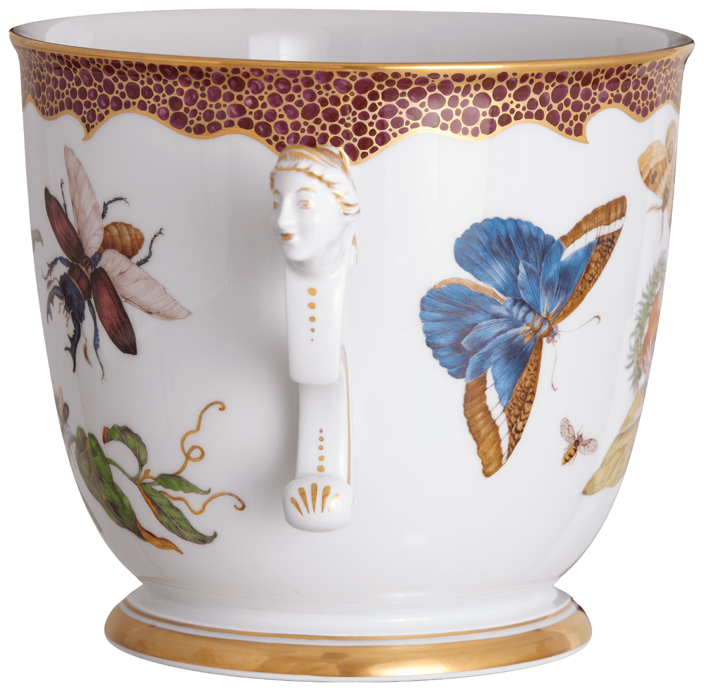 Eistopf Exotik, H 29,5 cm | Meissen Limitierte Meisterwerke 208984 - 52190 - Meissen Weimar
