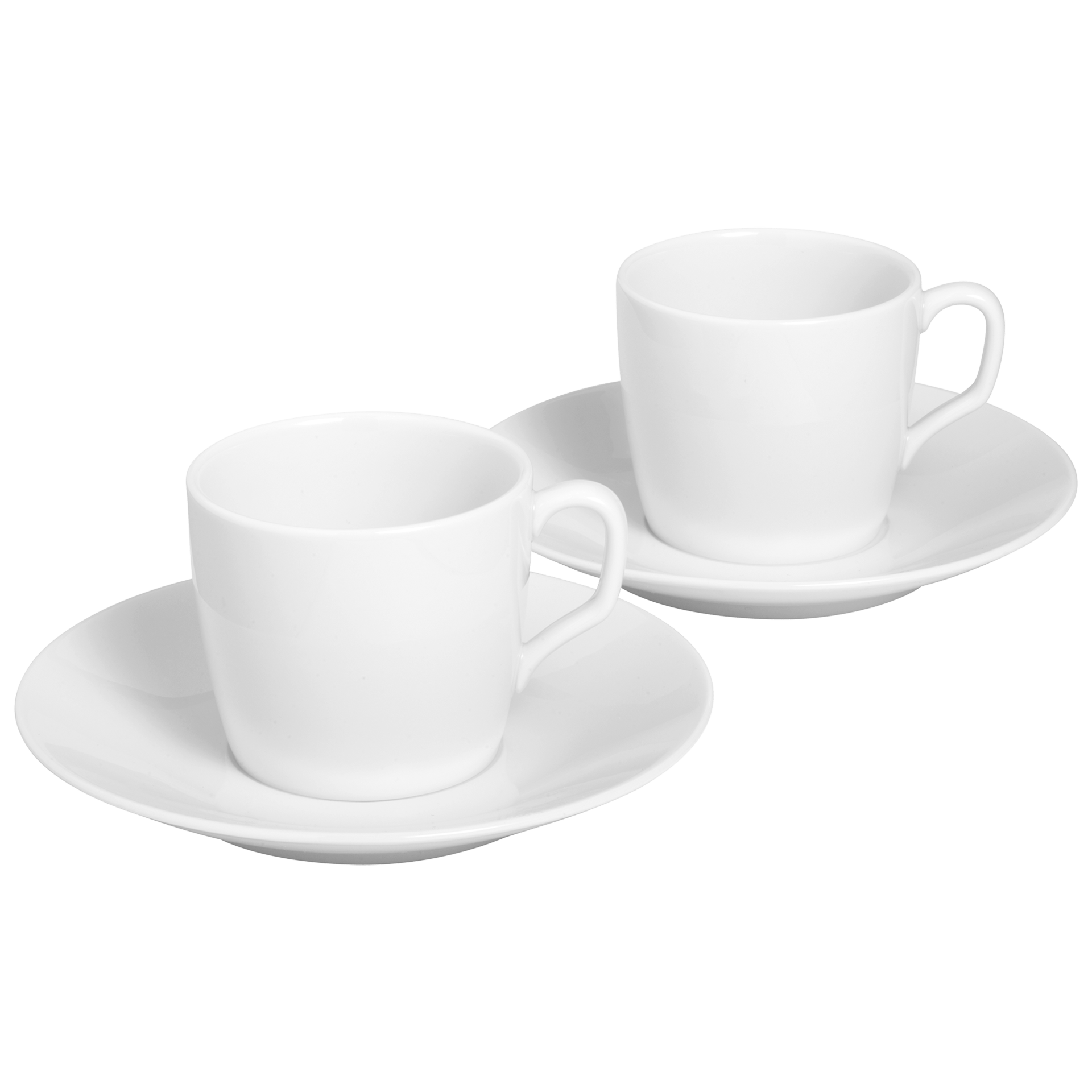 Espresso - Set für Zwei, 4 - tlg, weiß | Meissen Cosmopolitan 000001 - C3701 - Meissen Weimar