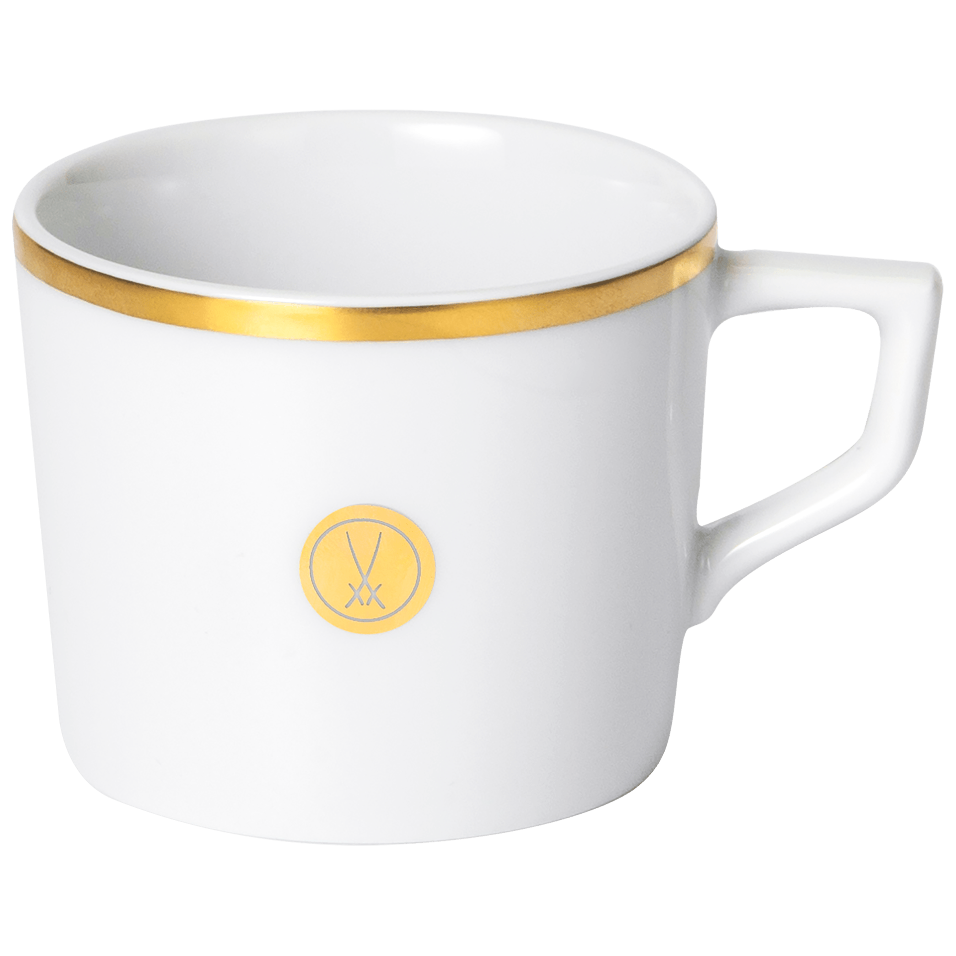 Espressoobertasse, Schwertermedaillon, Goldband, V 0,05 l. | Meissen No.41 Swords Luxury Gold 99A368 - 41569 - Meissen Weimar