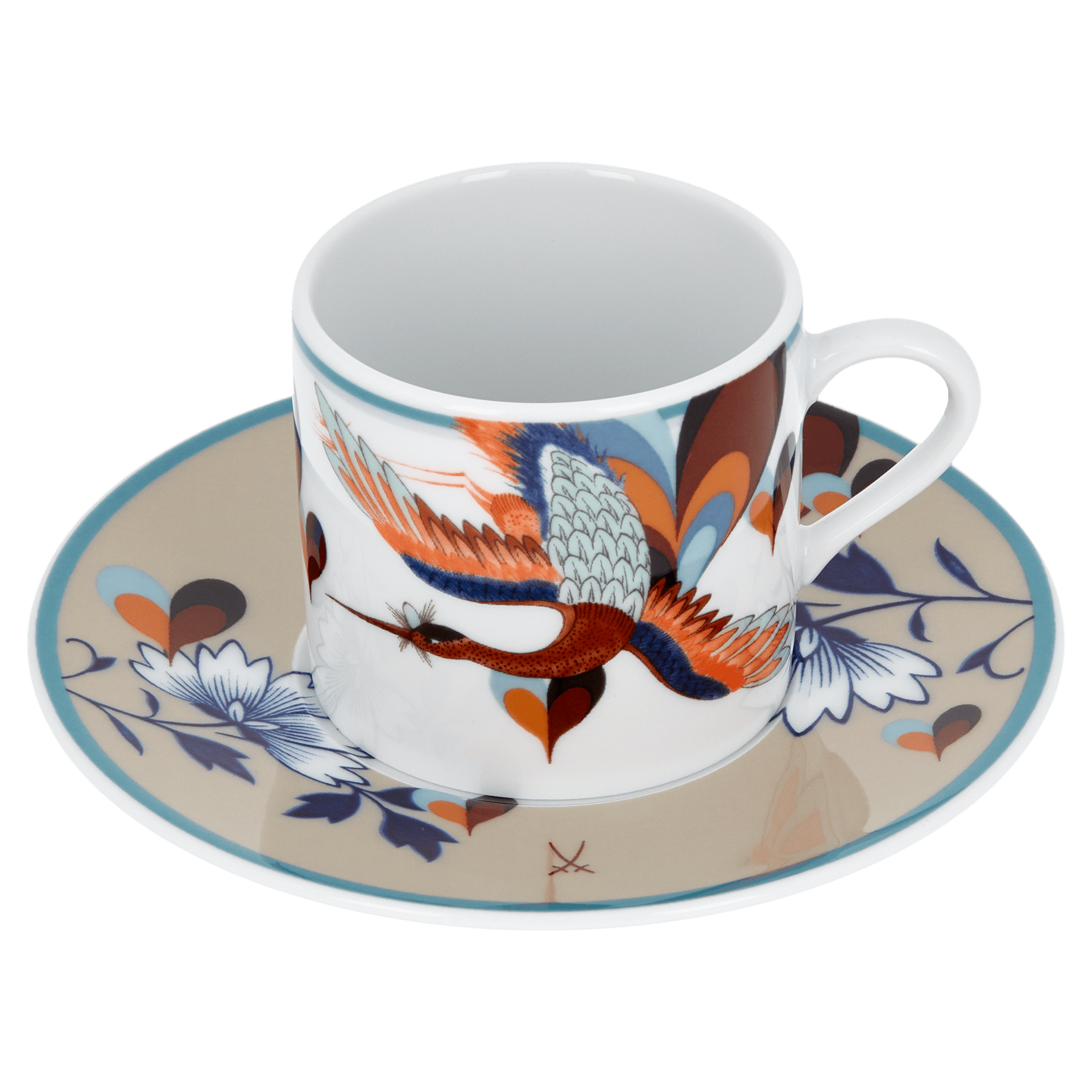 Espressotasse, "Love Birds", V 0,05 l | Meissen No.41 Collage 79A536 - 36579 - Meissen Weimar