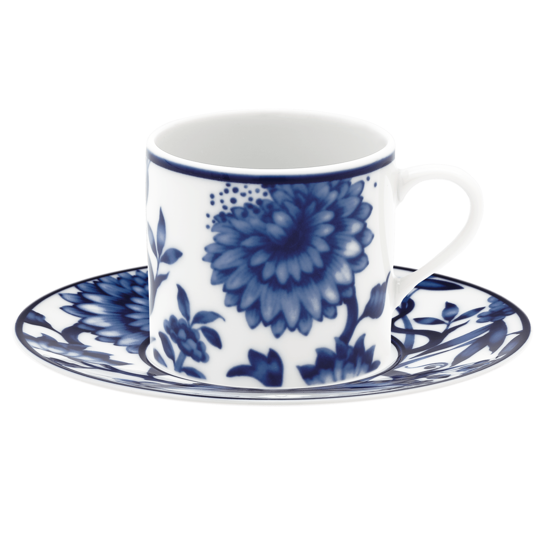 Espressotasse Weiß Ø 12 cm | Meissen No. 41 Noble Blue 79b500-36579 - Meissen Weimar