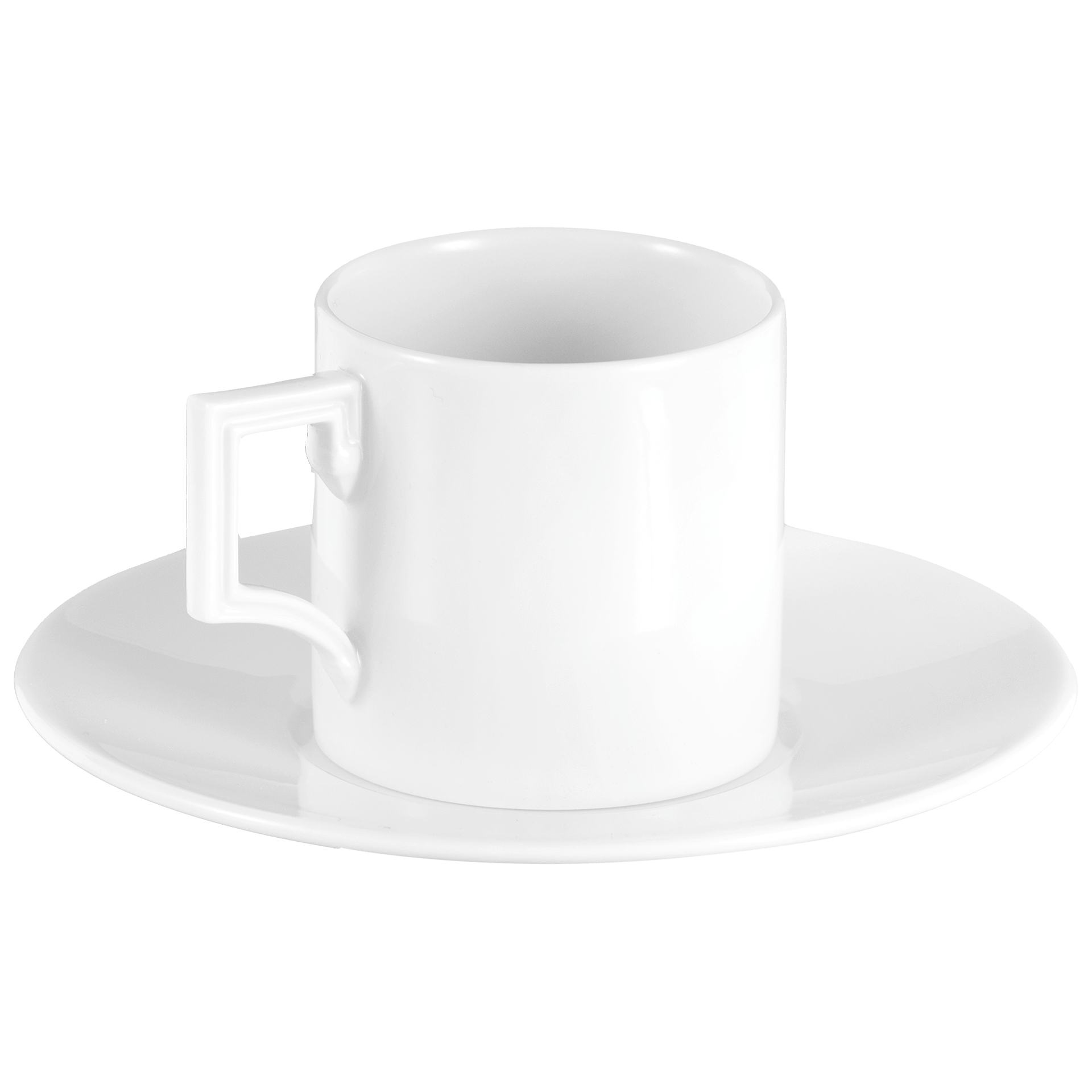 Espressotasse Weiß, Ø 12.5 cm, H 6.5 cm | Meissen Mug Berlin 000001 - 55932 - Meissen Weimar
