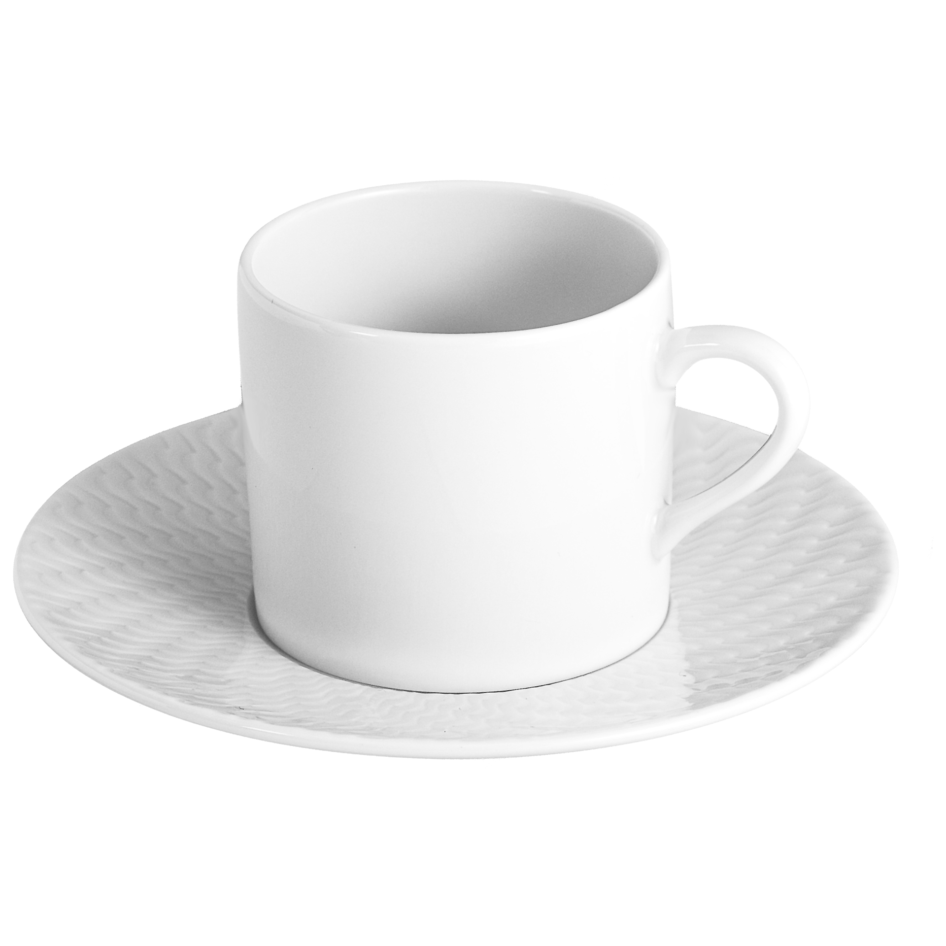 Espressotasse, Weiß, V 0,05 l | Meissen No.41 Wellenspiel Relief 000001 - 29k79 - Meissen Weimar