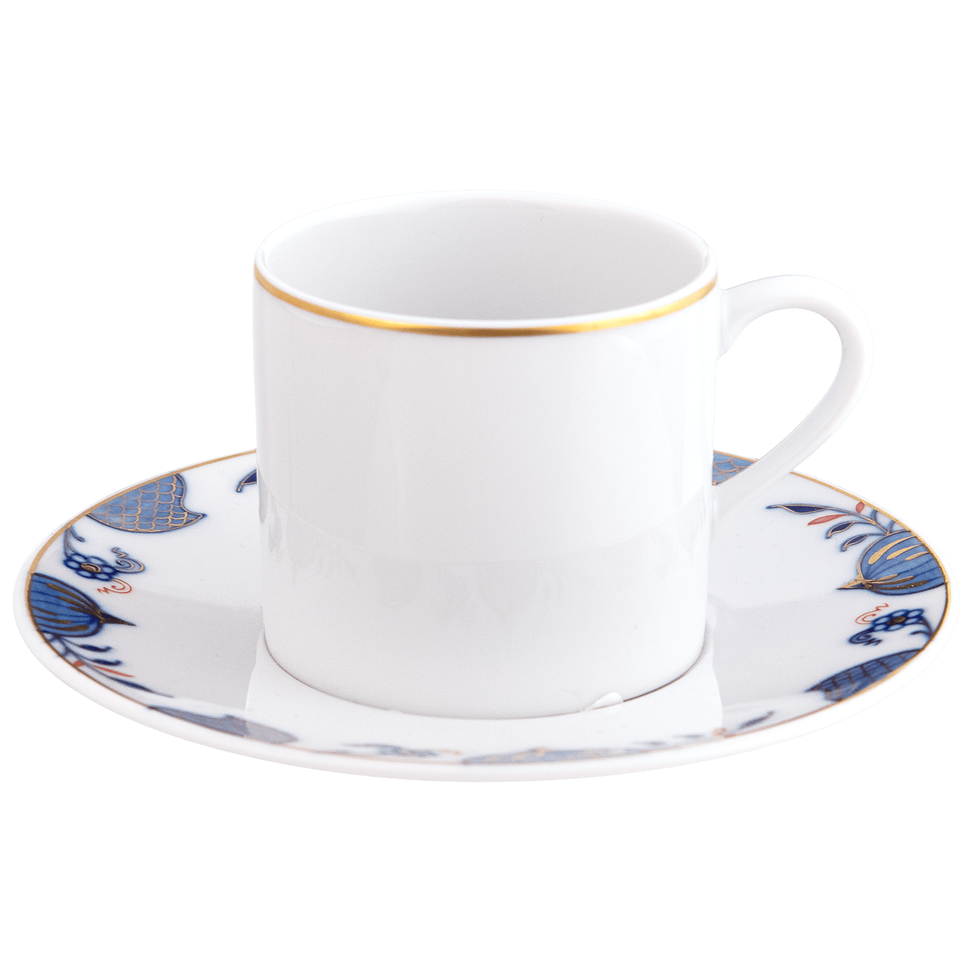Espressotasse, Zwiebelkante, V 0,05 l | Meissen No. 41 Noble Blue 98a077 - 36579 - Meissen Weimar