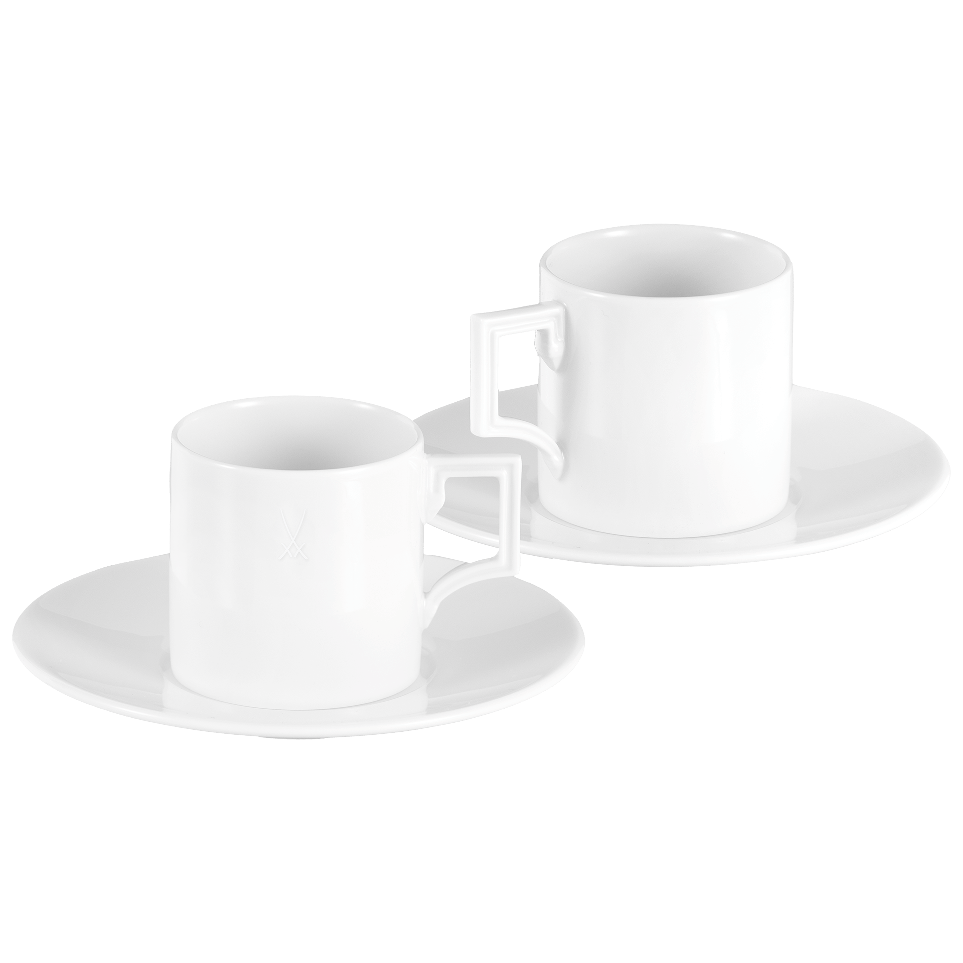Espressotassen Set, Weiß, 2 - Teilig | Meissen Berlin 000001 - c5555 - Meissen Weimar