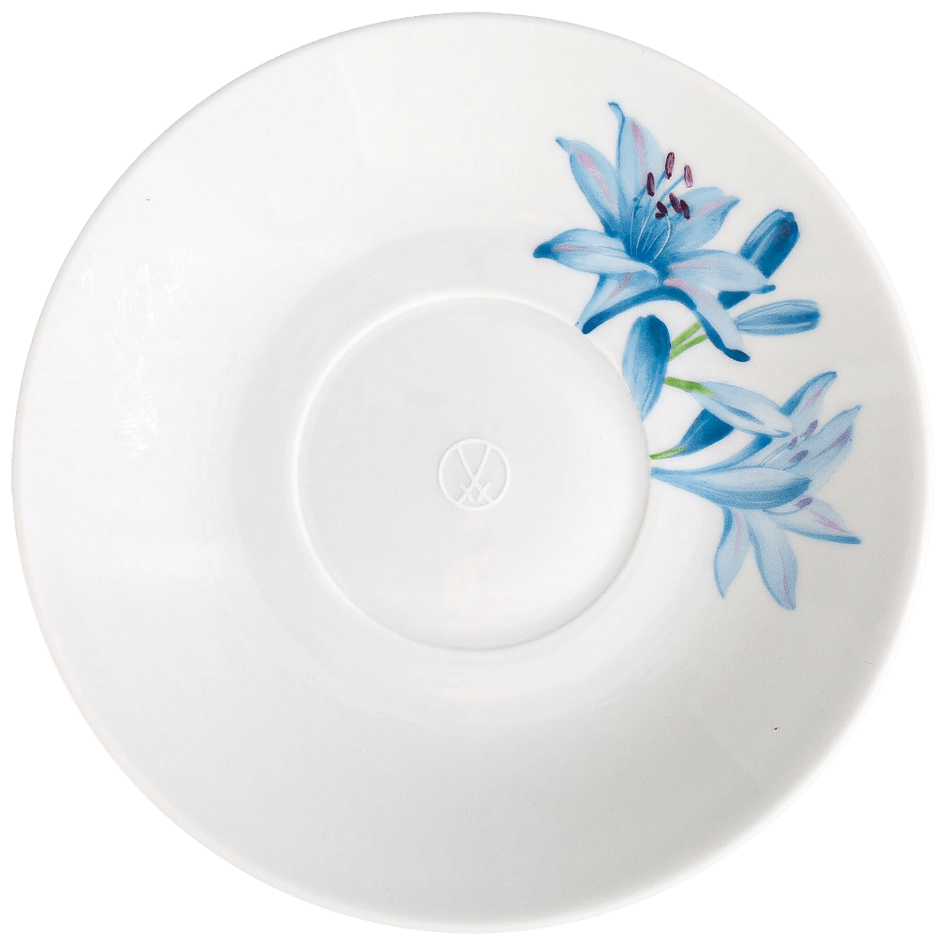 Espressountertasse 'Giant Bloom', Schmucklilie, Ø 12,5 cm | Meissen Cosmopolitan 61A165 - 37559 - Meissen Weimar