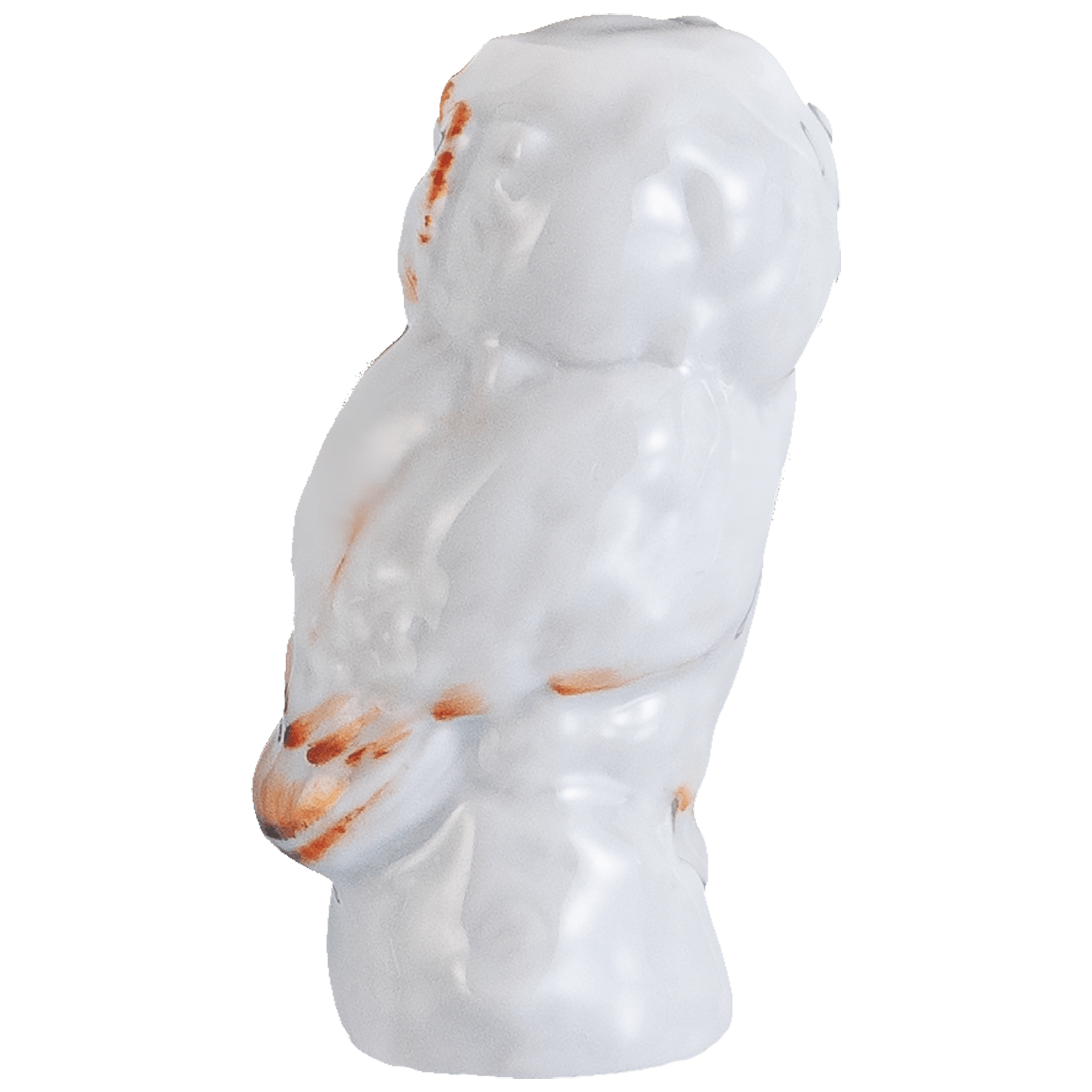 Eule, Rot staffiert - Leicht, H 5,5 cm | Meissen Figuren - Edition Tierkinder 90A426 - 78011 - Meissen Weimar